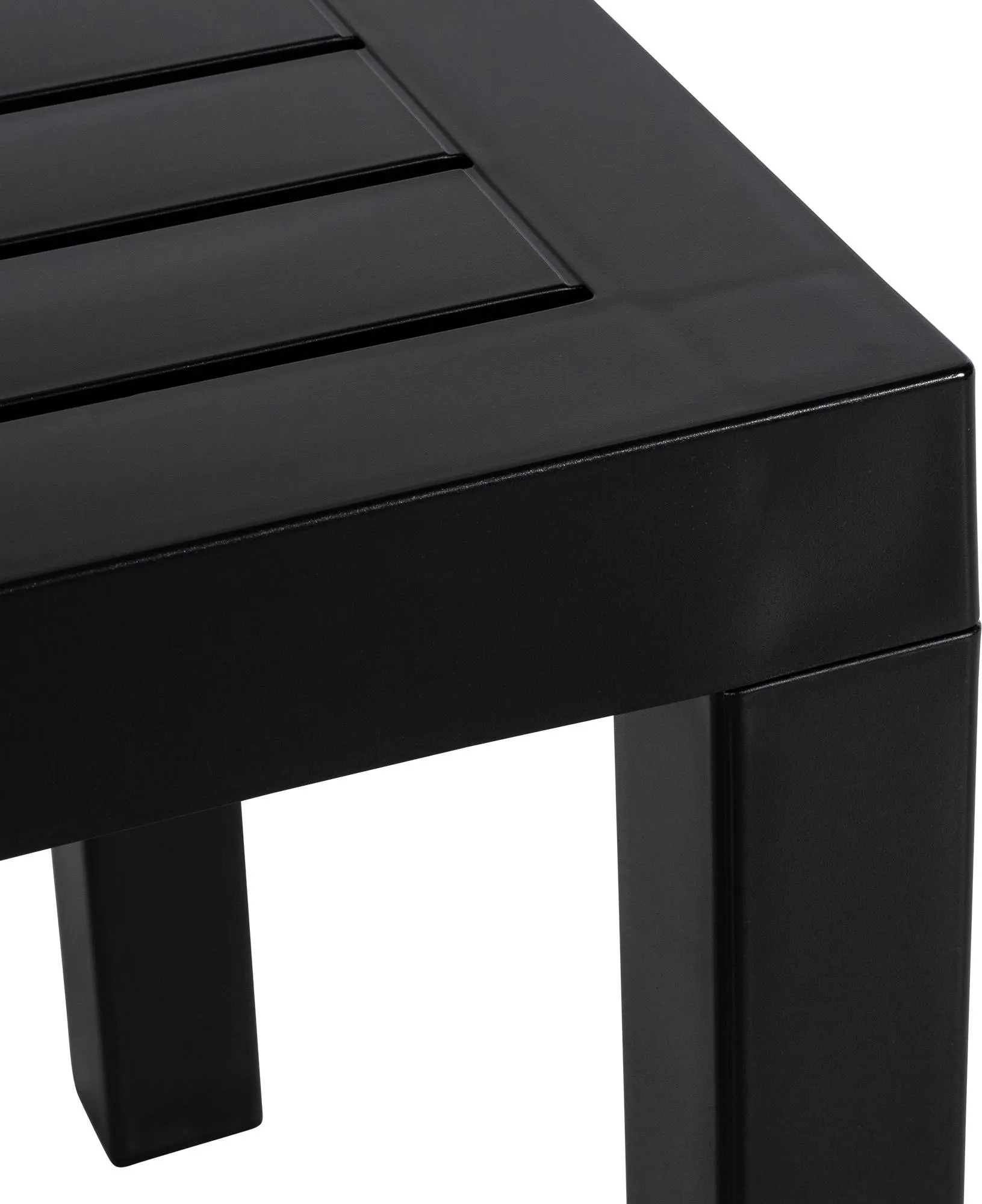 Beistelltisch Ocean 45x45x45 cm schwarz