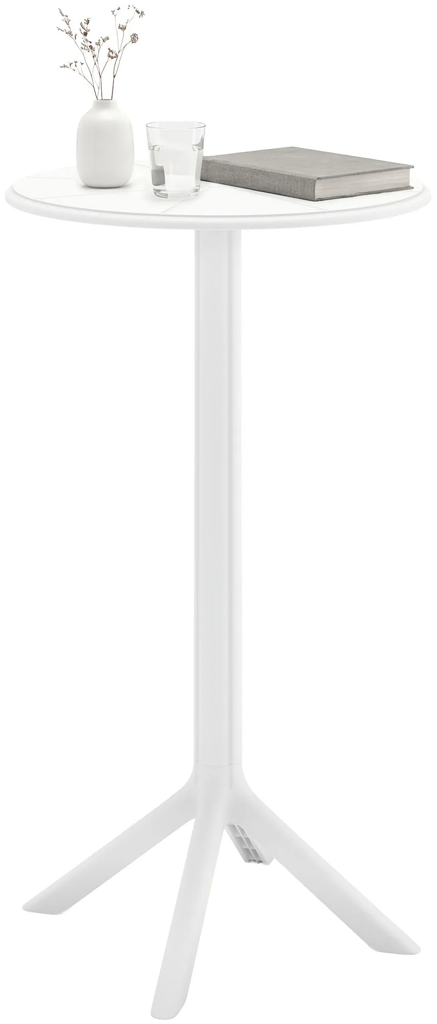 Stehtisch Tomas 60x107 cm Weiß