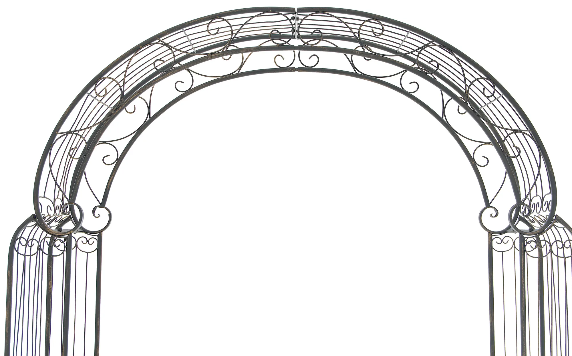 Rosenbogen Alessia 239,5x163x34 cm Bronze