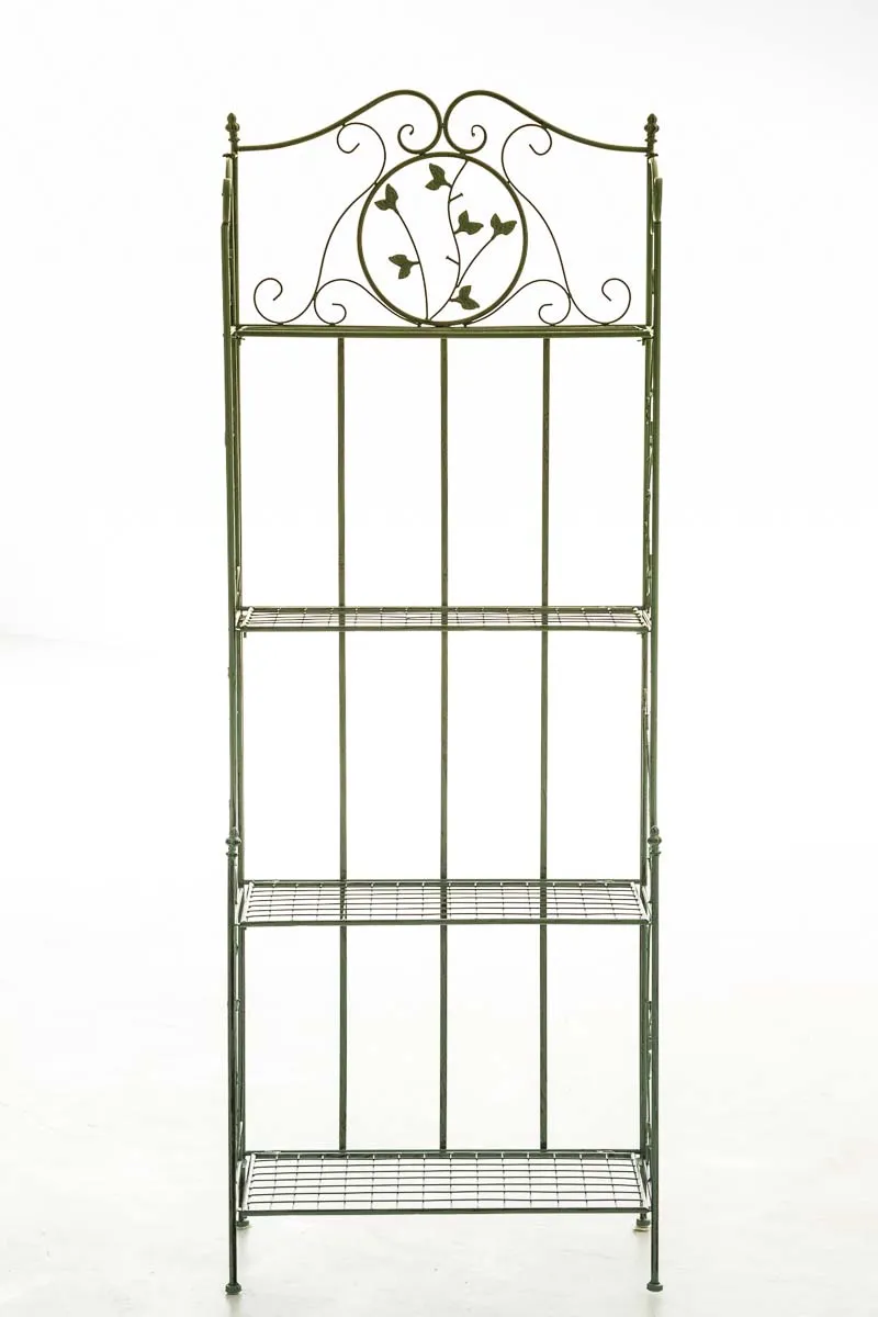 Standregal Arona 158x60x33 cm antik-grün