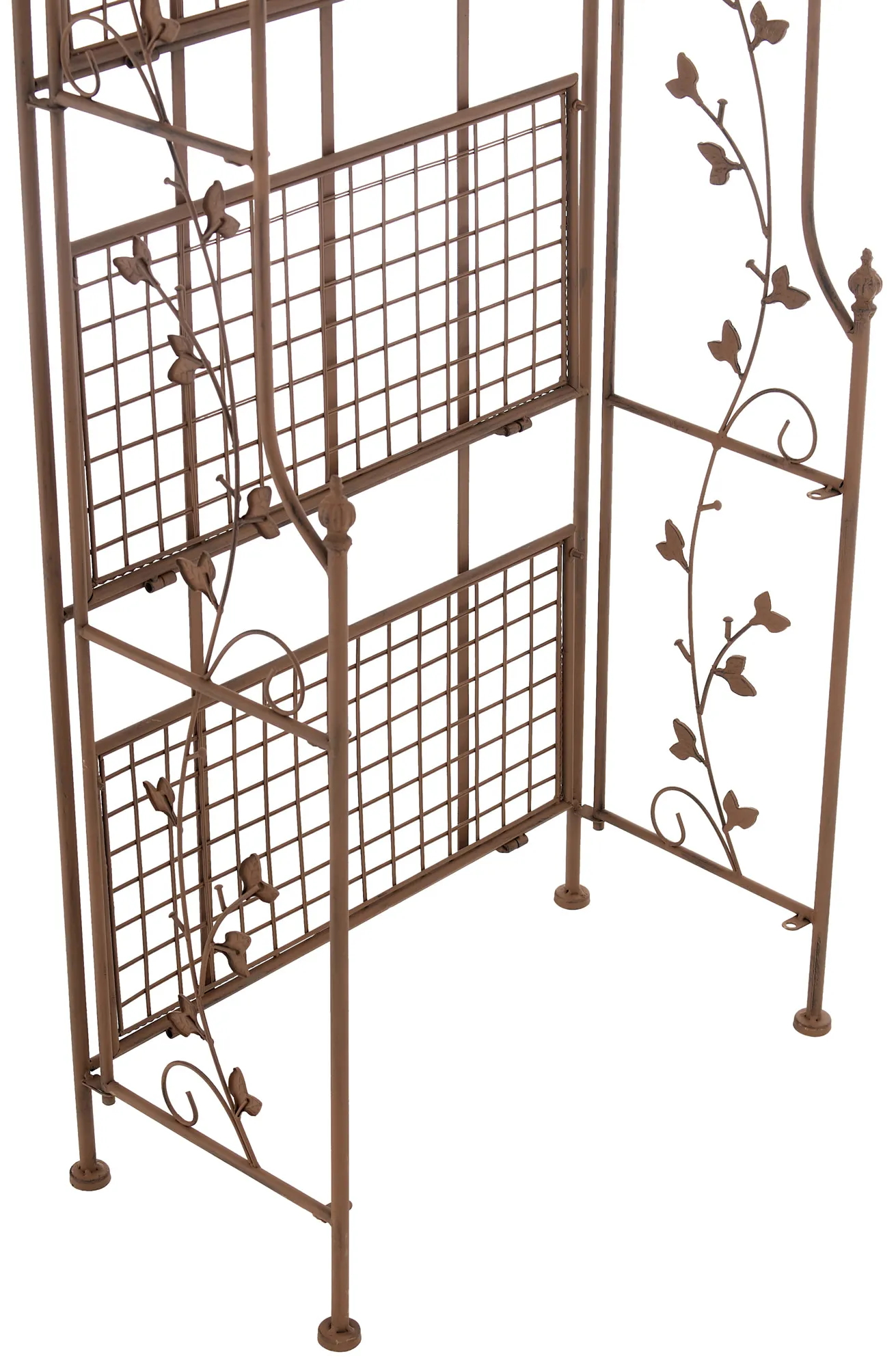 Standregal Arona 158x60x33 cm antik braun