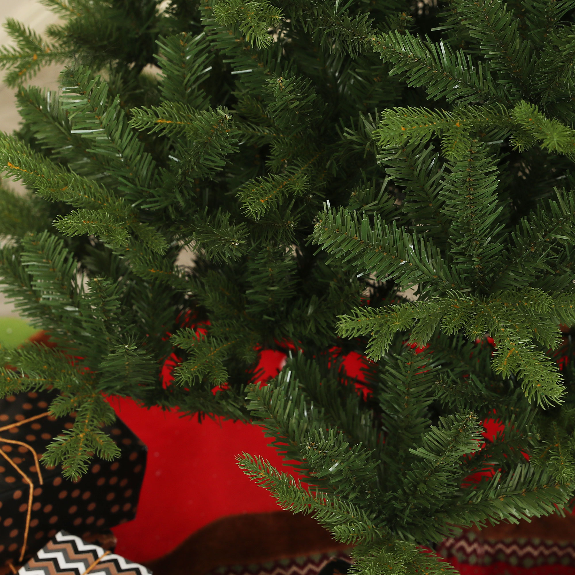 Weihnachtsbaum, Kunsttanne, naturgetreu, breit & üppig, 180 x Φ105 cm, Grün