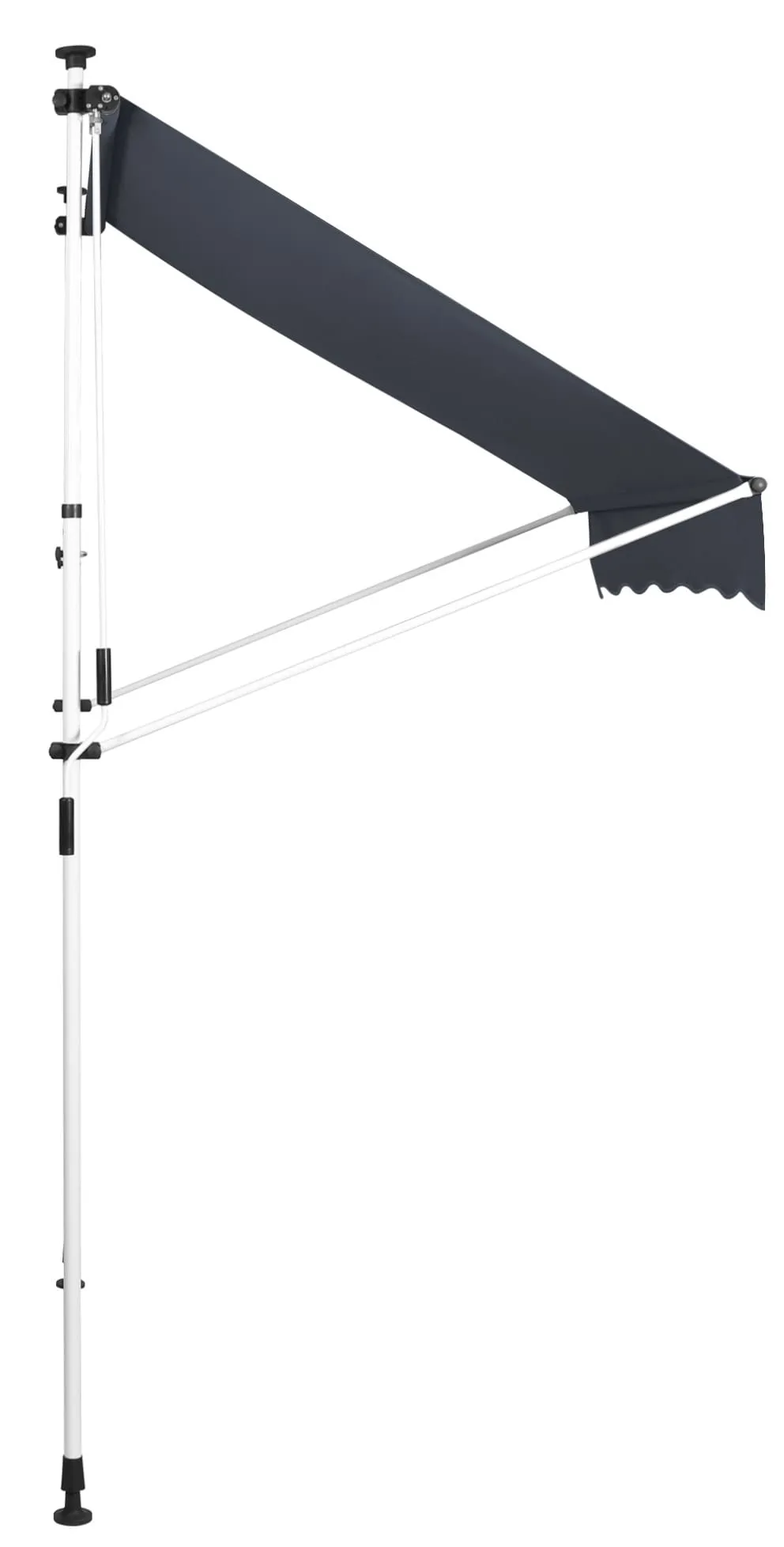 Klemmmarkise Westerly 350 x 120 cm Anthrazit