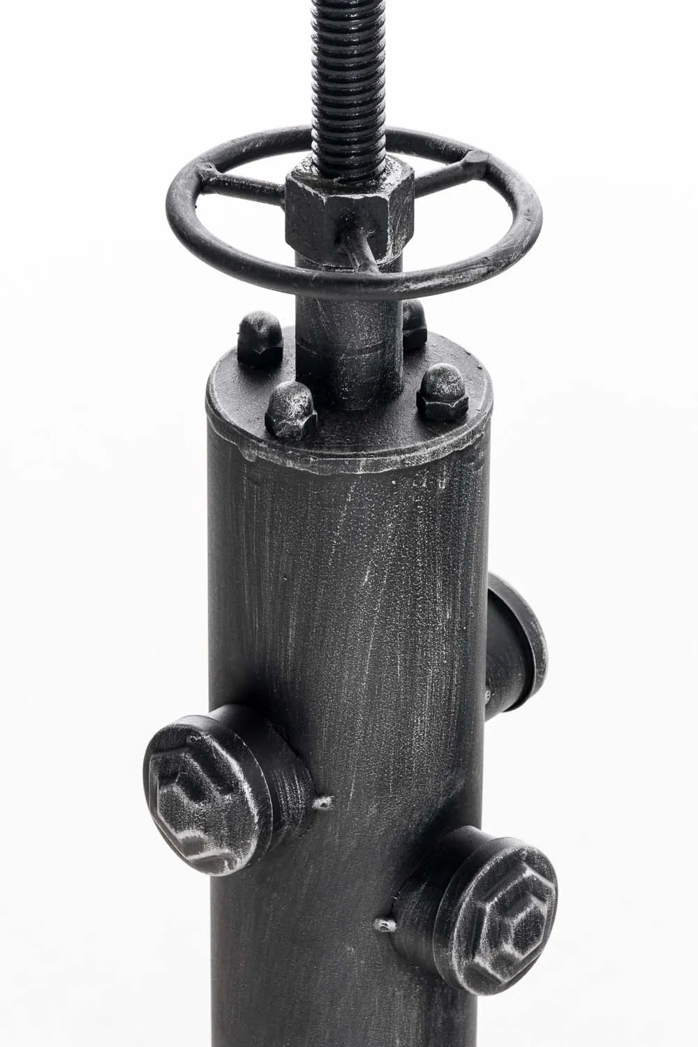 Stehtisch Lumos 79-100x39x39 cm Antik Silber