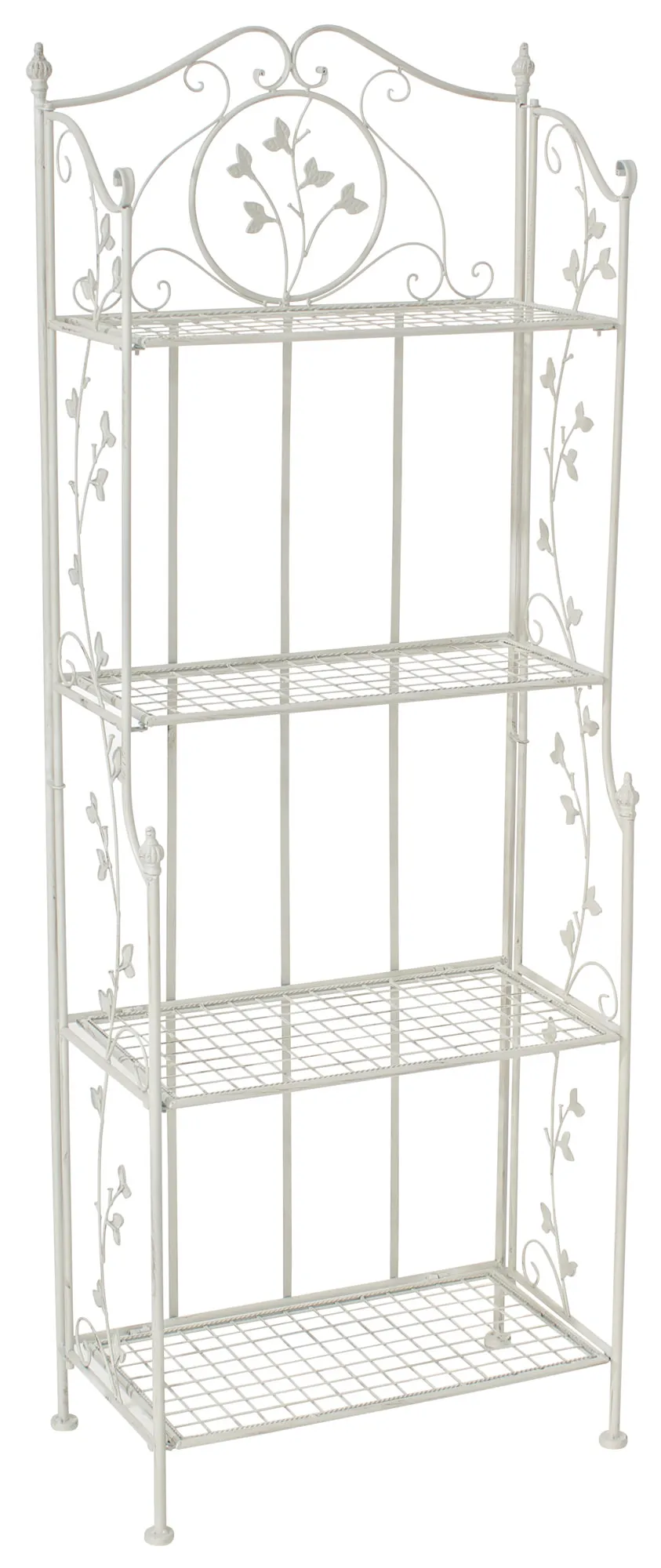 Standregal Arona 158x60x33 cm antik weiß