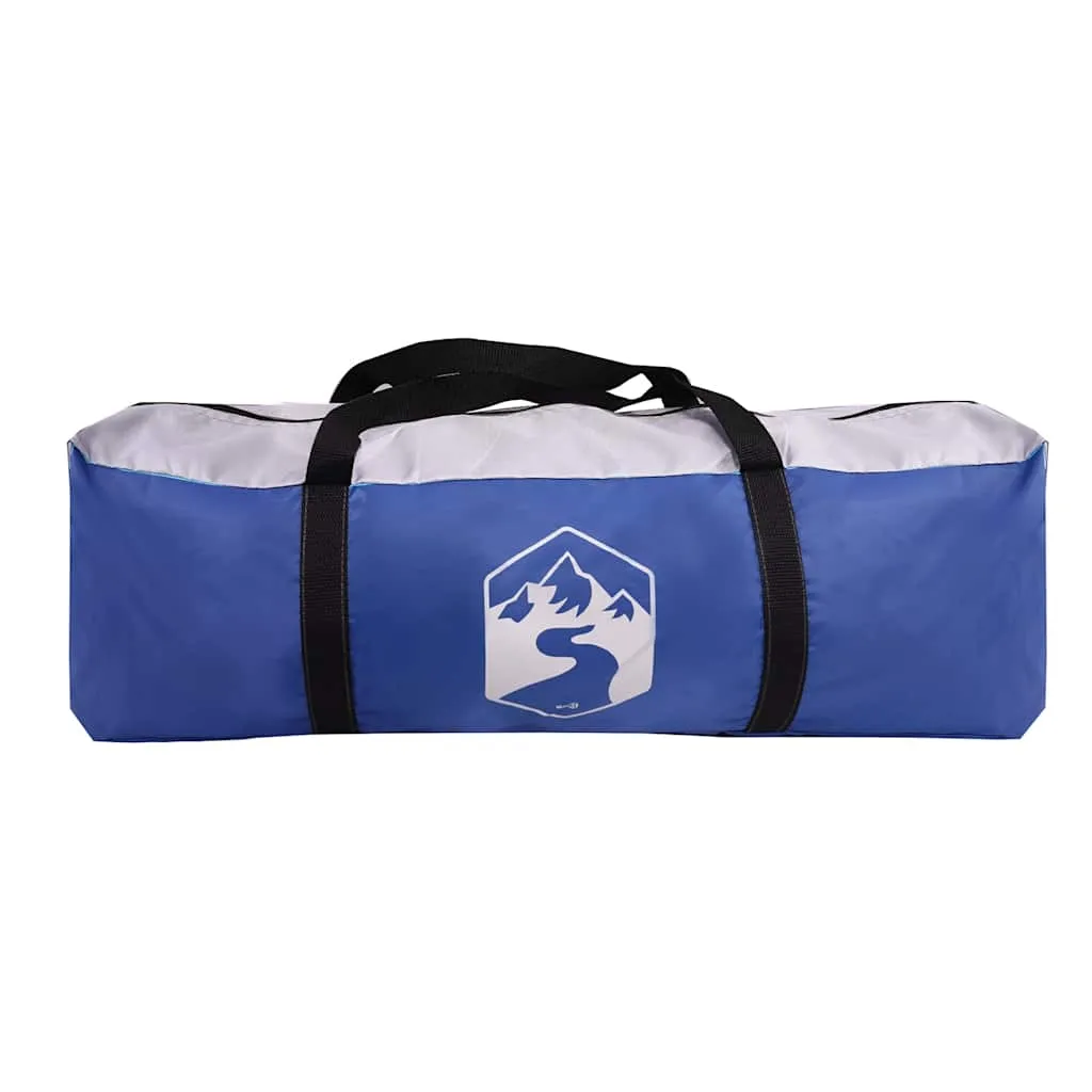Poolzelt Azurblau 618x532x246 cm mit abnehmbarem Überzelt