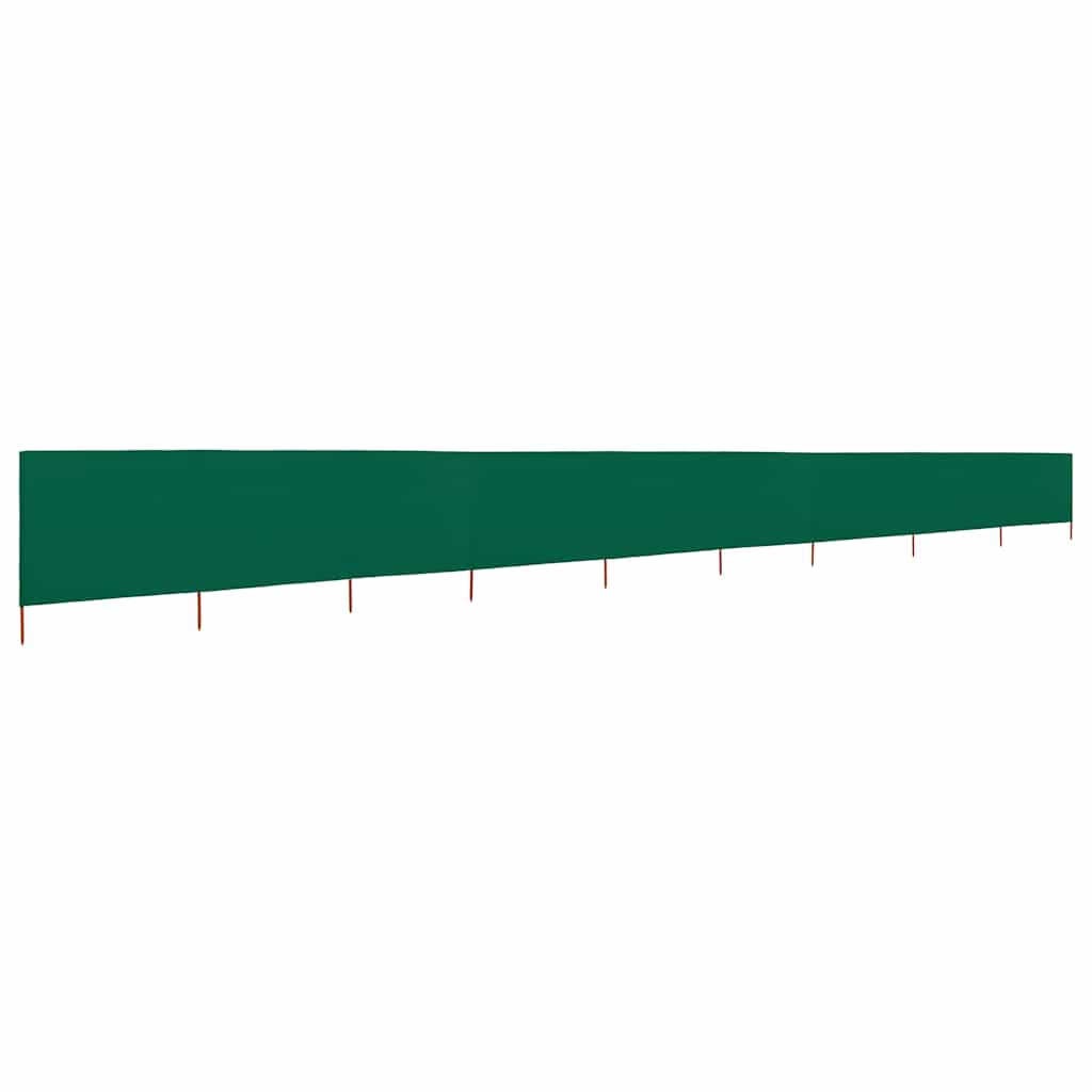 Faltbarer Windschutz 1200 x 120 cm in Grün