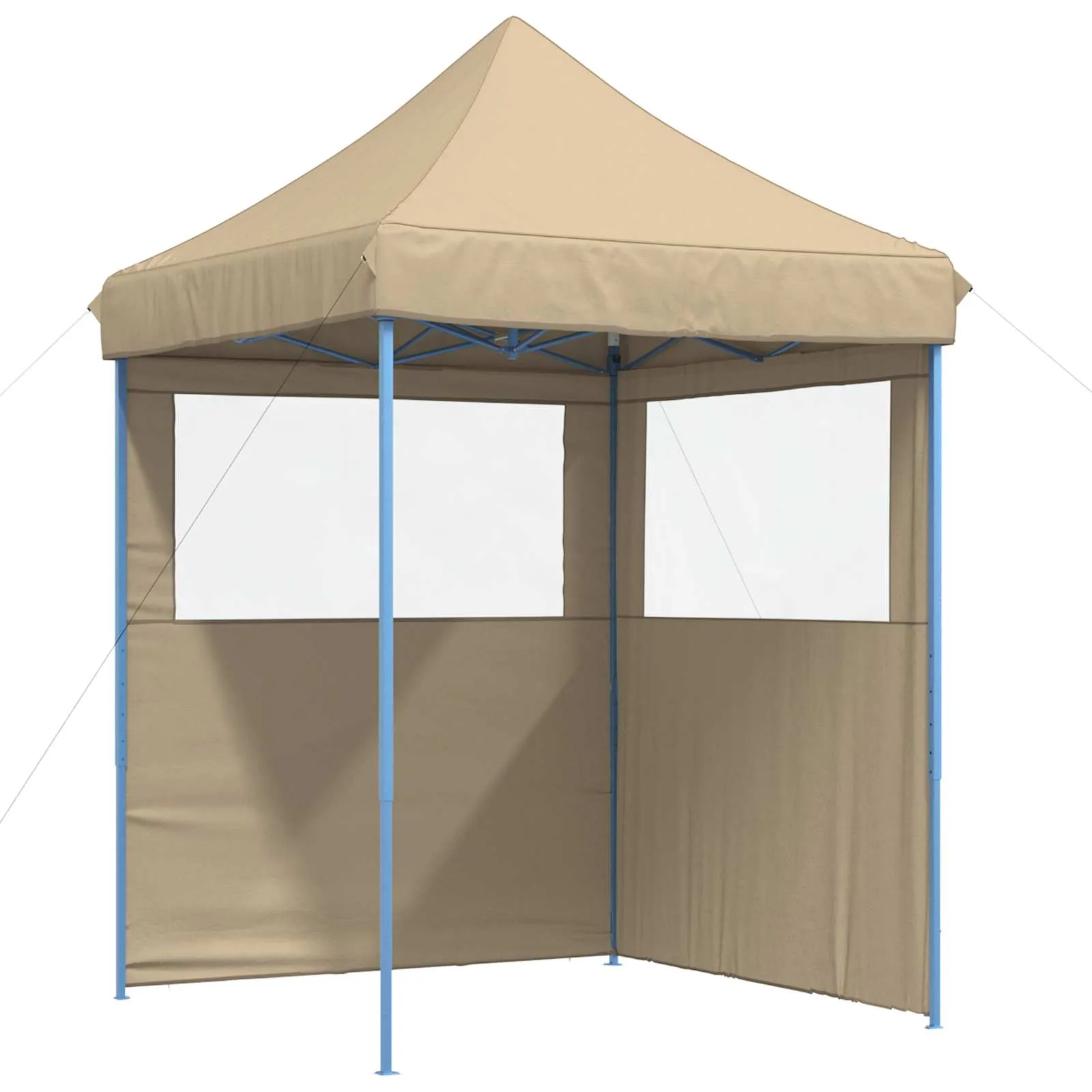 Modernes faltbares Partyzelt 200x200x306 cm in Beige