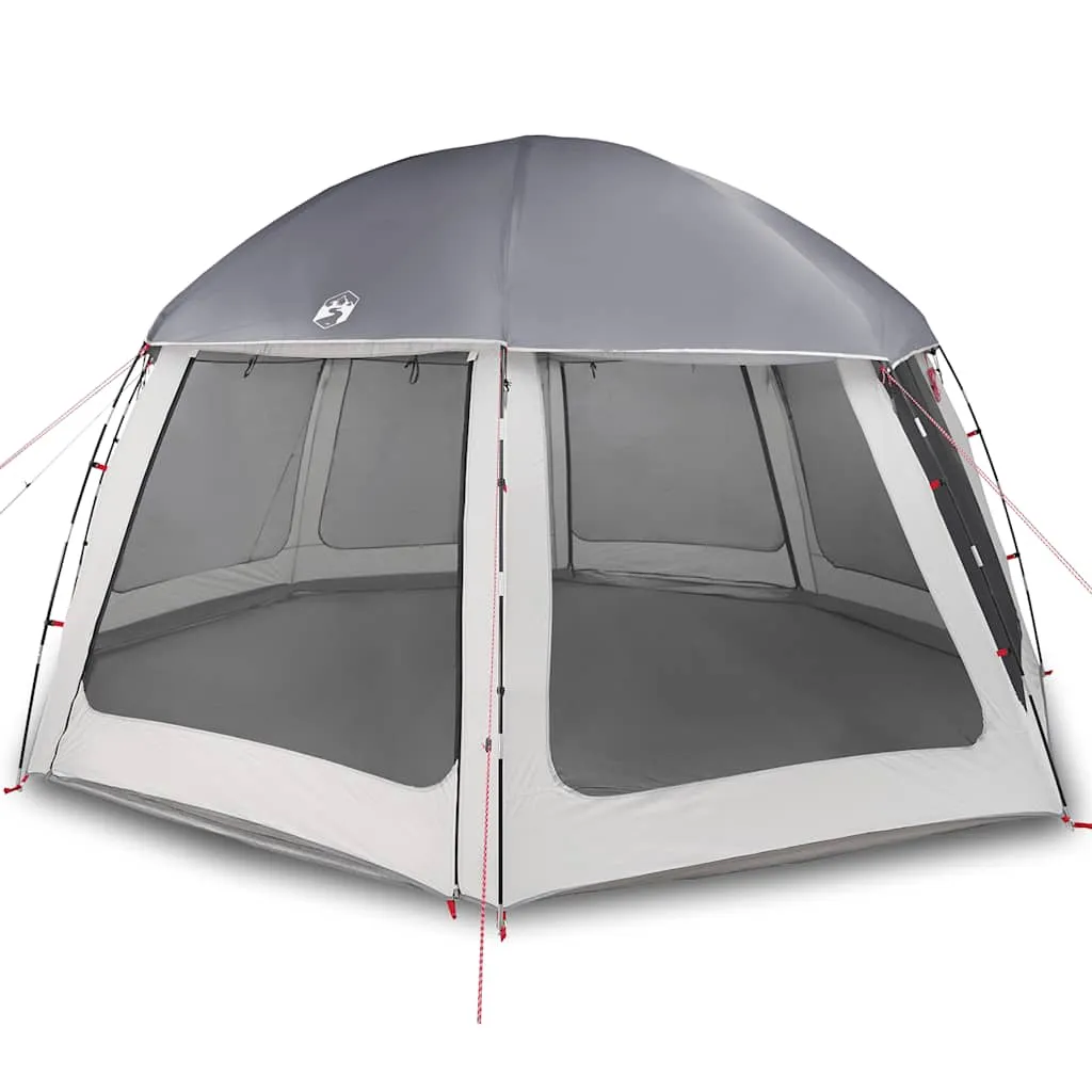Poolzelt Grau 510 x 510 x 260 cm - Wasserdicht und Tragbar