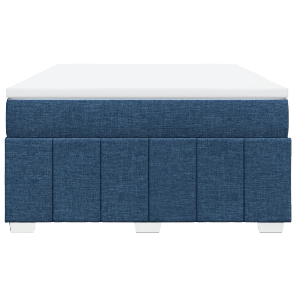 Boxspringbett Taschenfederkernmatratze 140x200 cm Blau