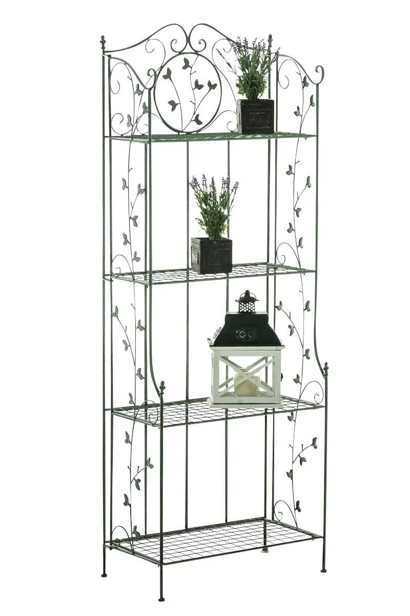 Standregal Arona 158x60x33 cm antik-grün