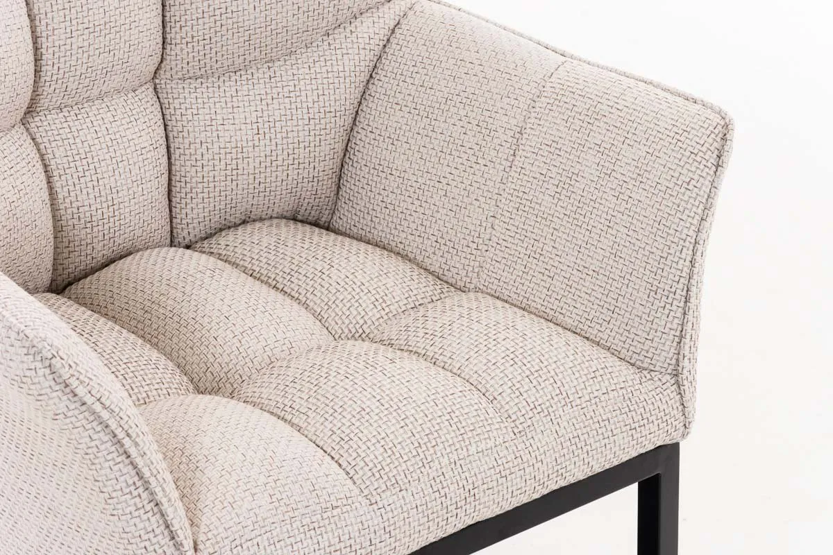 Esszimmerstuhl Octavia 63x67x78 cm elfenbein