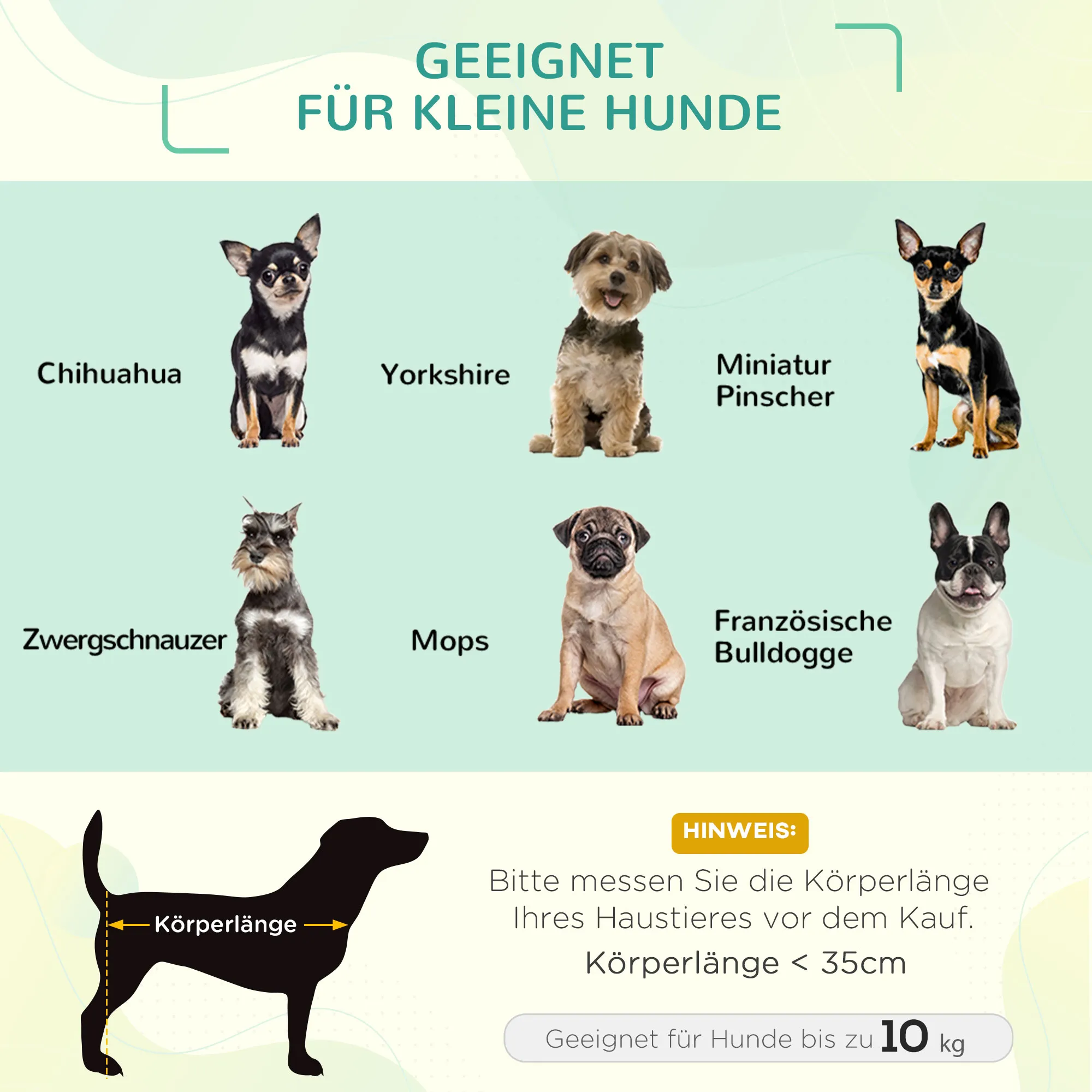 Hundebett mit Baldachin, erhöhte Hundeliege, Mesh, Kaffee-Schwarz