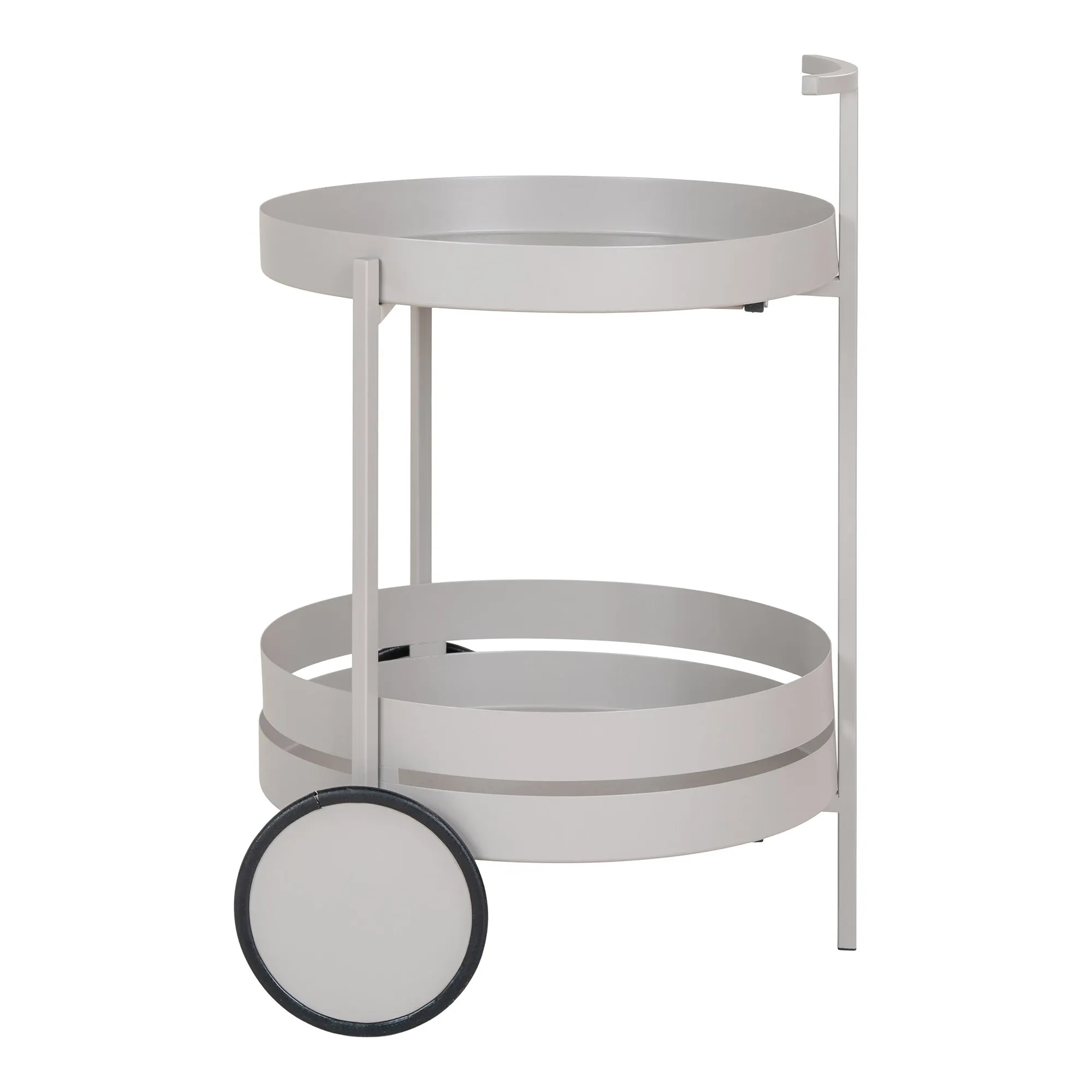 tinkaro Beja Barwagen 2 Ablagen 40x42x61 cm Grau