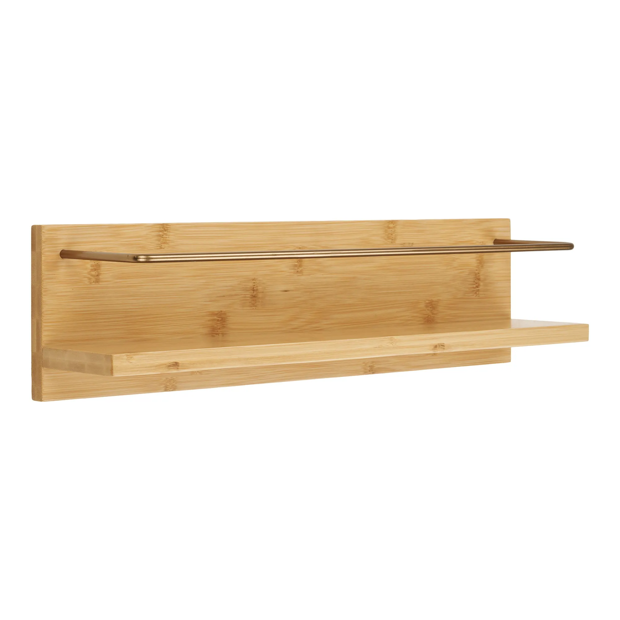 tinkaro Wandregal Ember Bambus 45x10x12 cm Natur