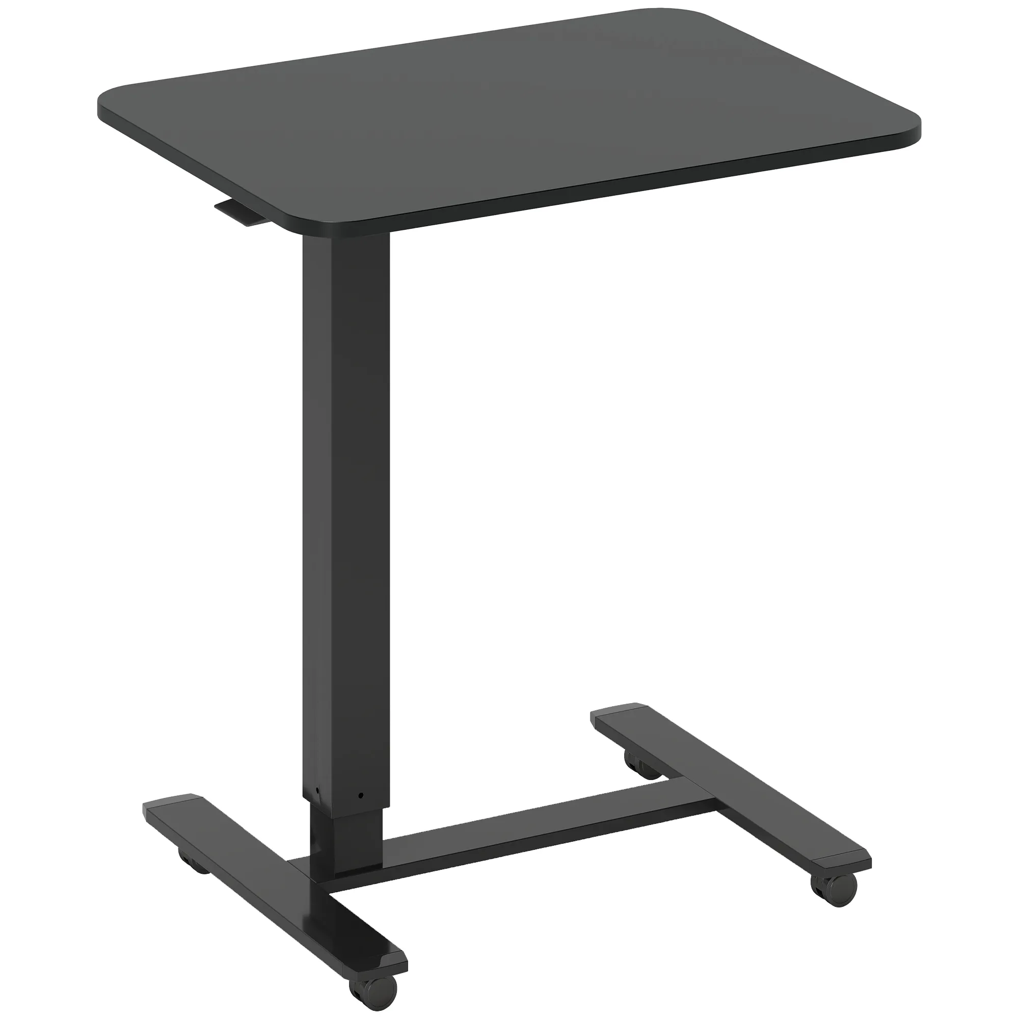 Höhenverstellbarer Laptoptisch 65L x 48B cm in Schwarz