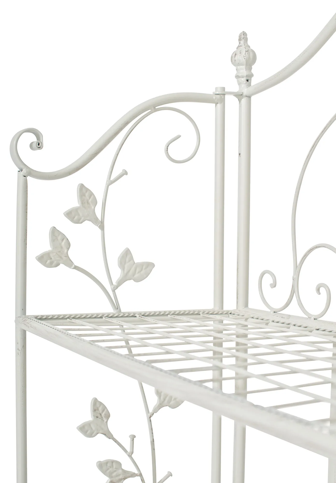 Standregal Arona 158x60x33 cm antik weiß