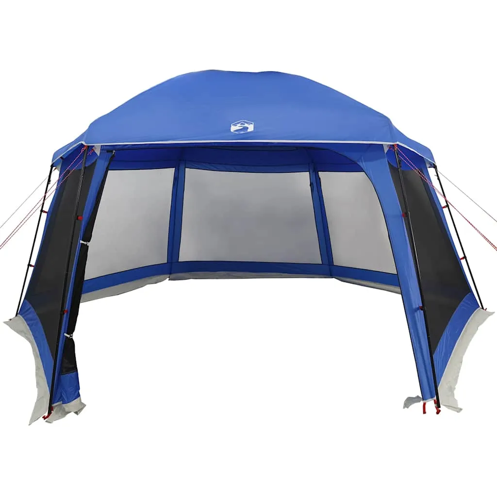 Poolzelt Azurblau 512x458x255 cm mit abnehmbarem Überzelt