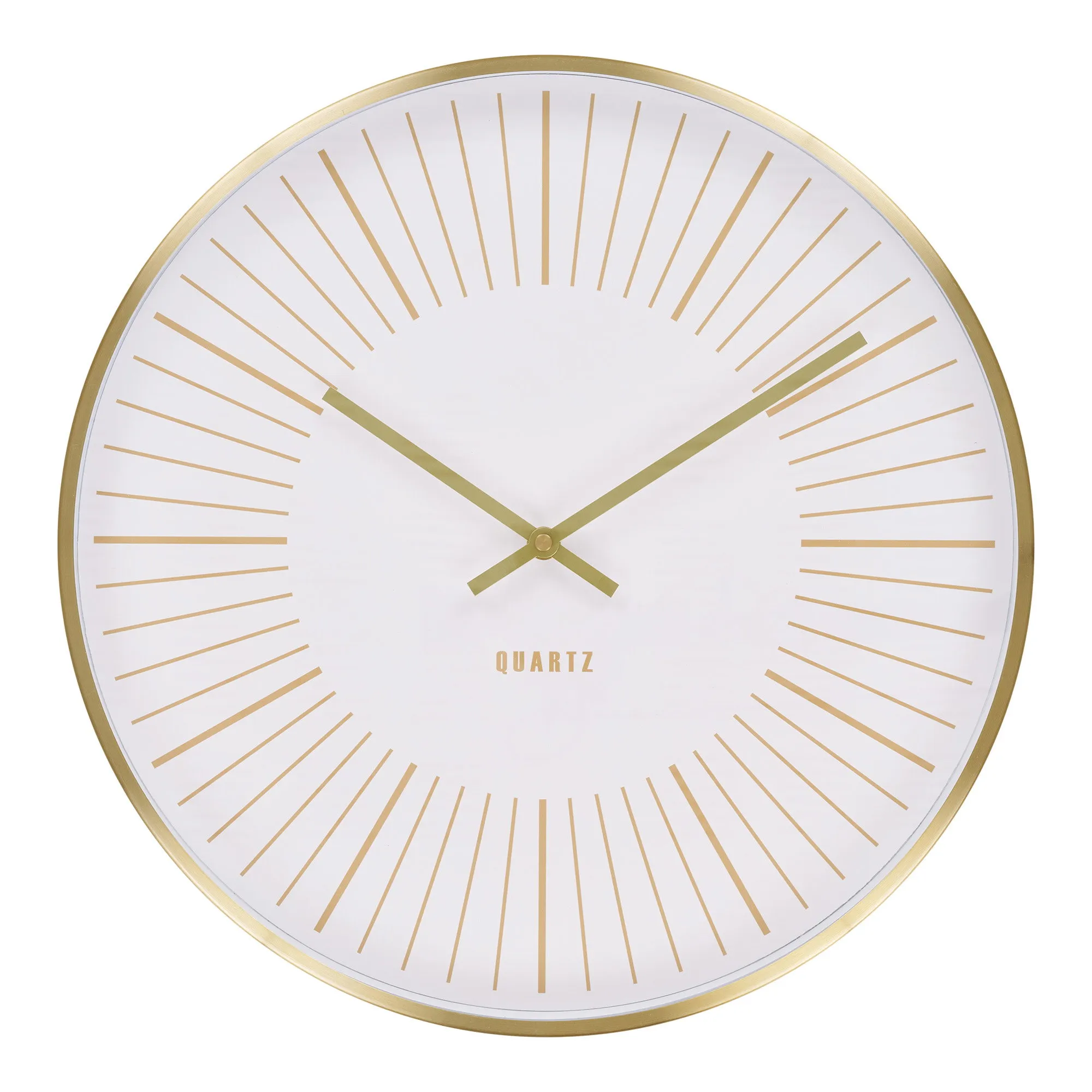 tinkaro Takamaka Wanduhr lautlos ø40 cm Gold