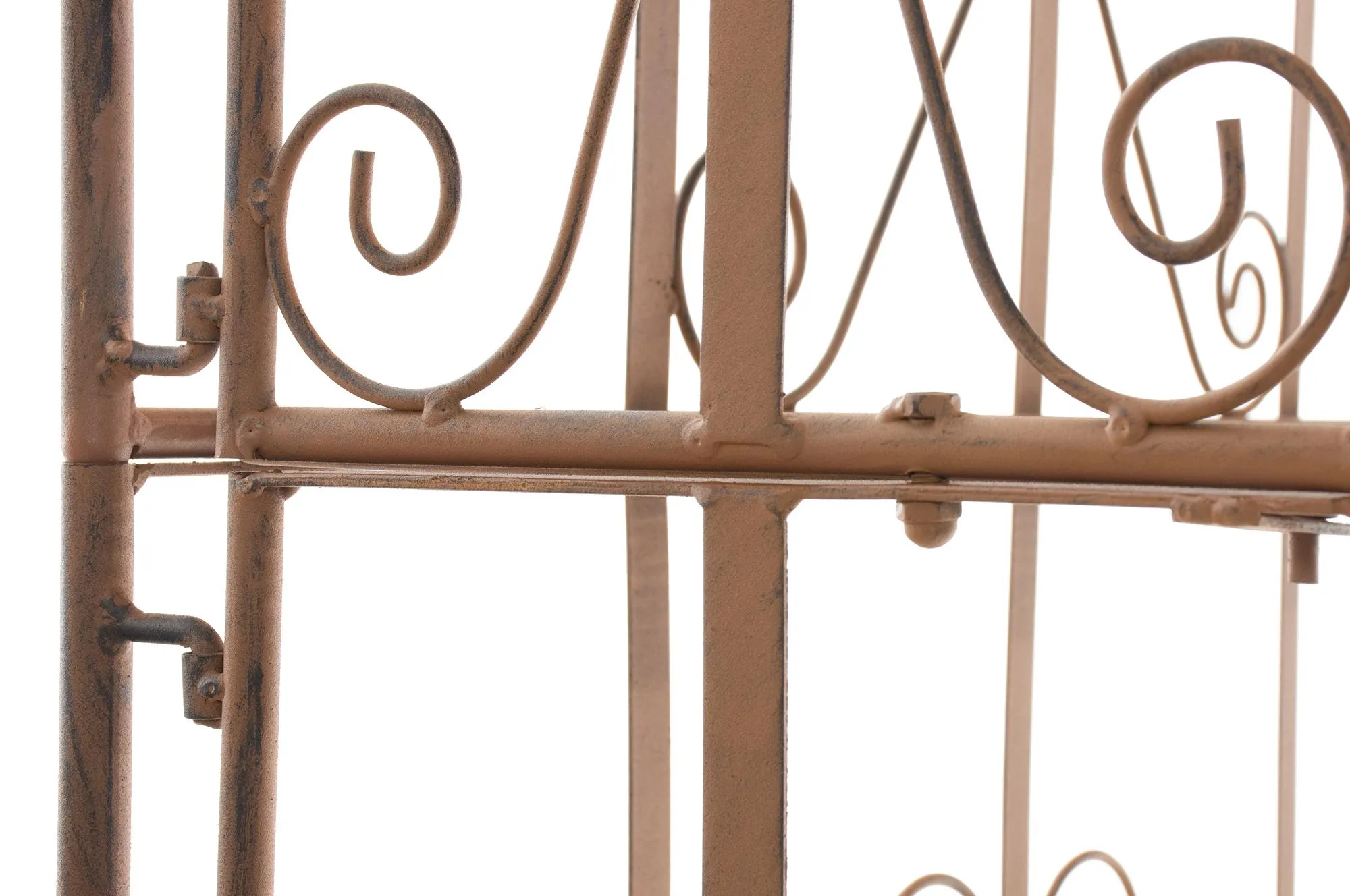 Standregal Ciara klappbar 173x74,5x34,5 cm antik braun