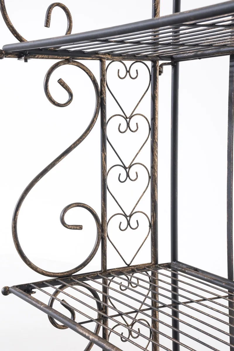 Standregal Antje 153x61x33 cm Bronze
