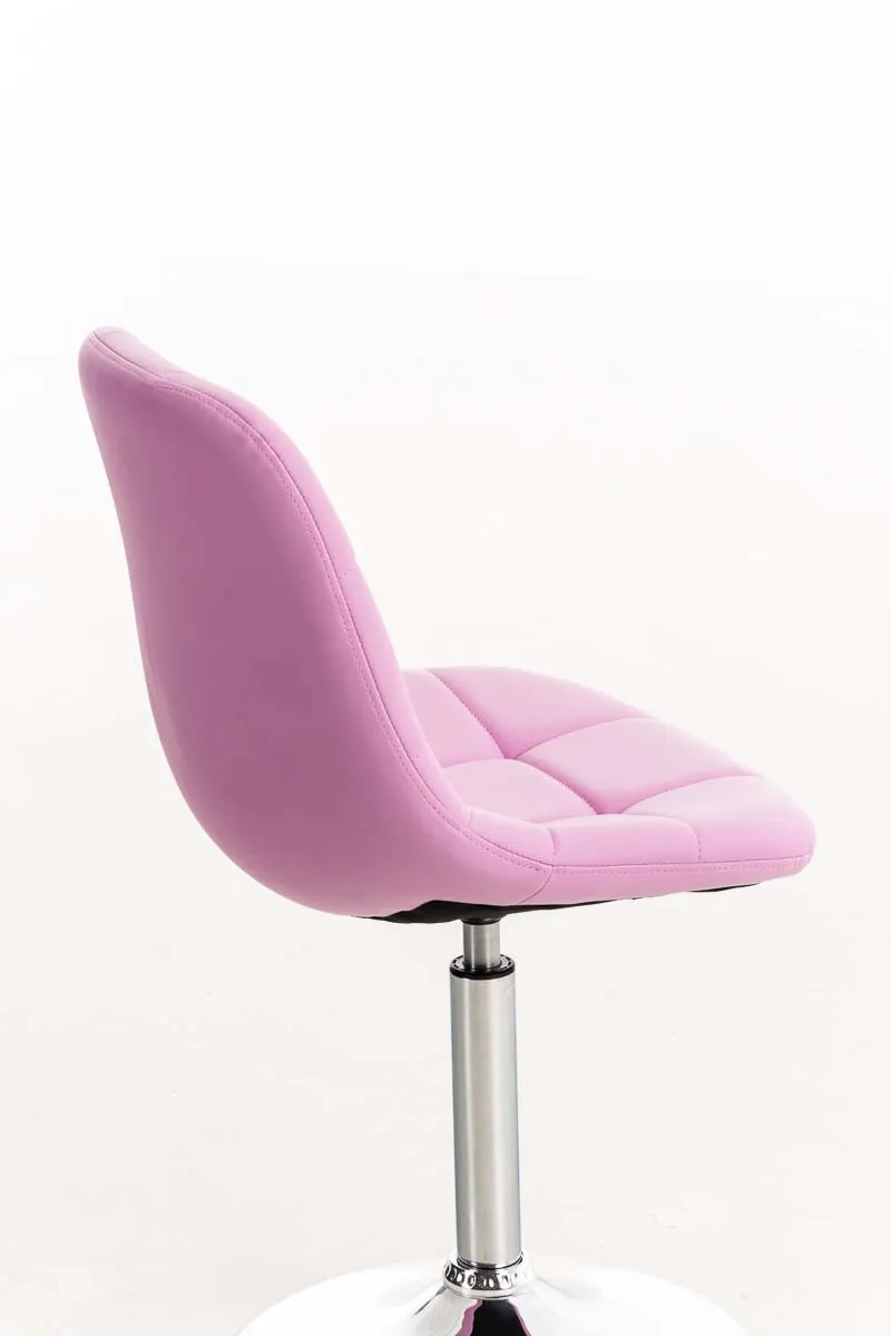 Drehstuhl Emil 84x48x52 cm pink