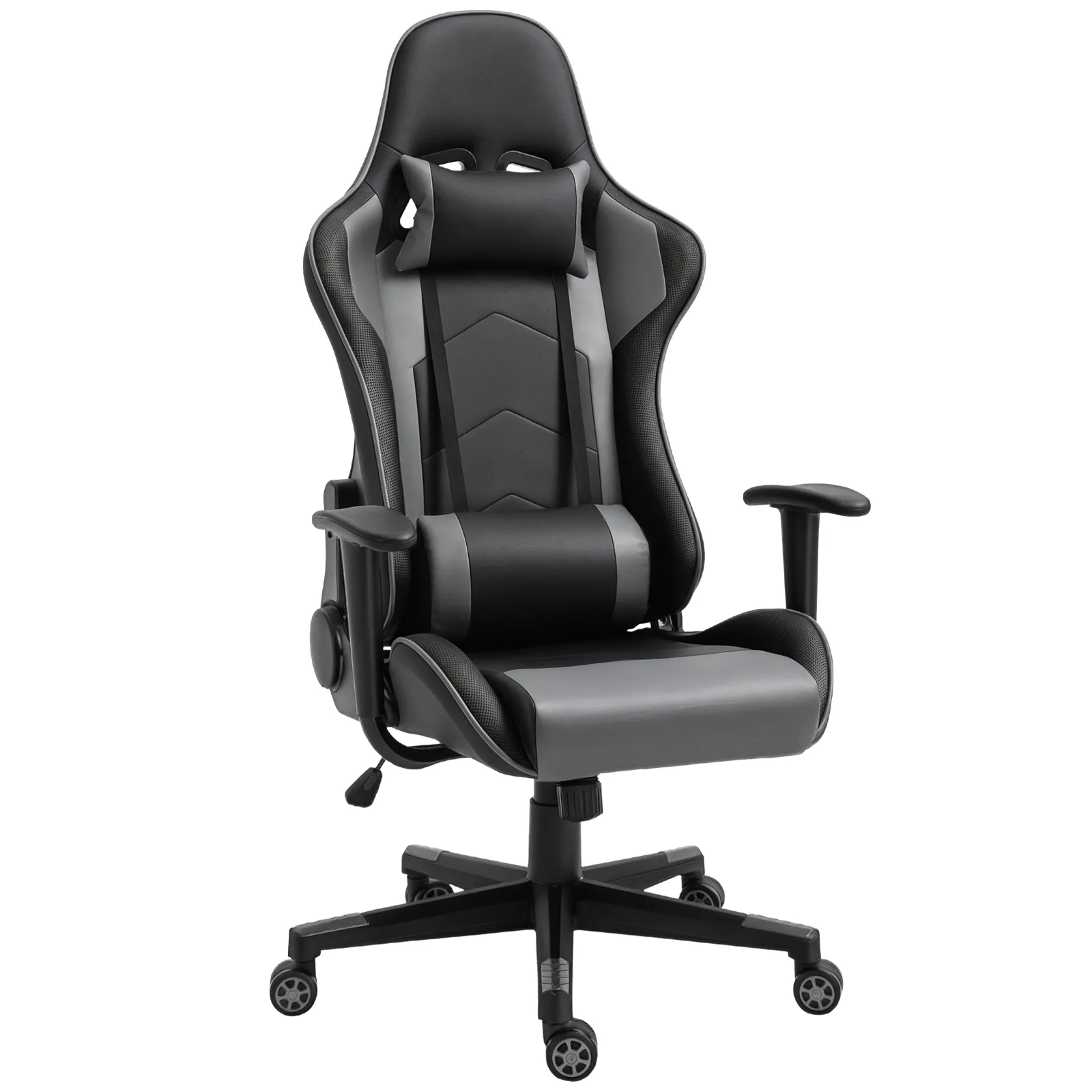 Gamingstuhl Schwarz B67,5 x T74 x H126-136 cm