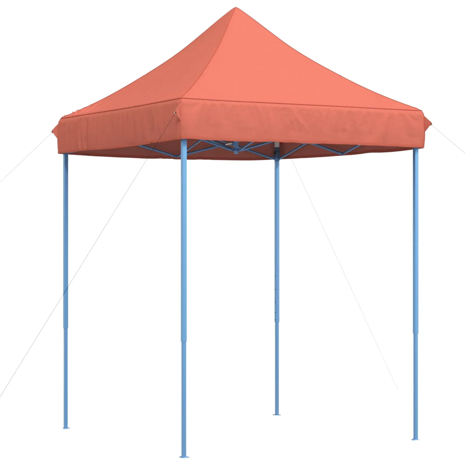 Modernes faltbares Partyzelt 200x200x306 cm in Terrakotta