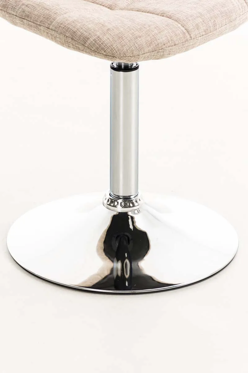 Drehstuhl Emil 84x48x52 cm creme