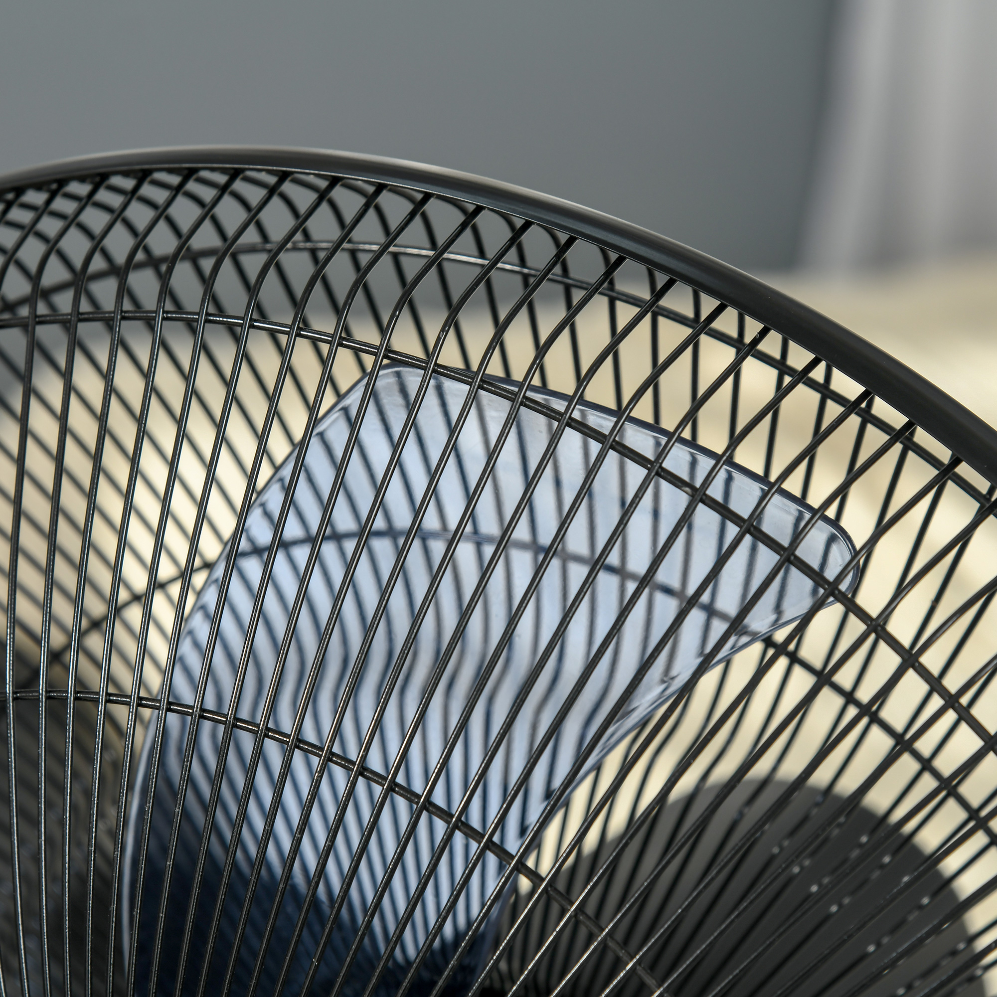 Wassergekühlter Standventilator Ø44,5 cm H120 cm Schwarz