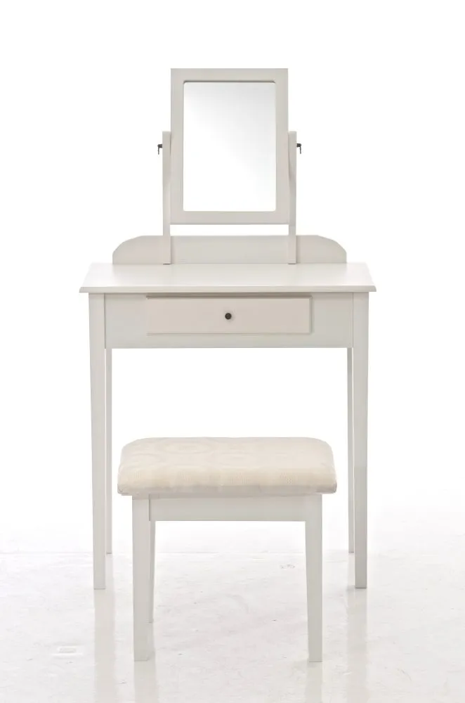 Schminktisch DIANA 72x41x76 cm weiß