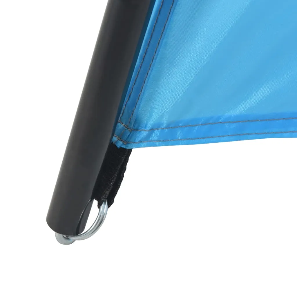 Pool-Pavillon Blau 500x433x250 cm mit UV-beständigem Polyester