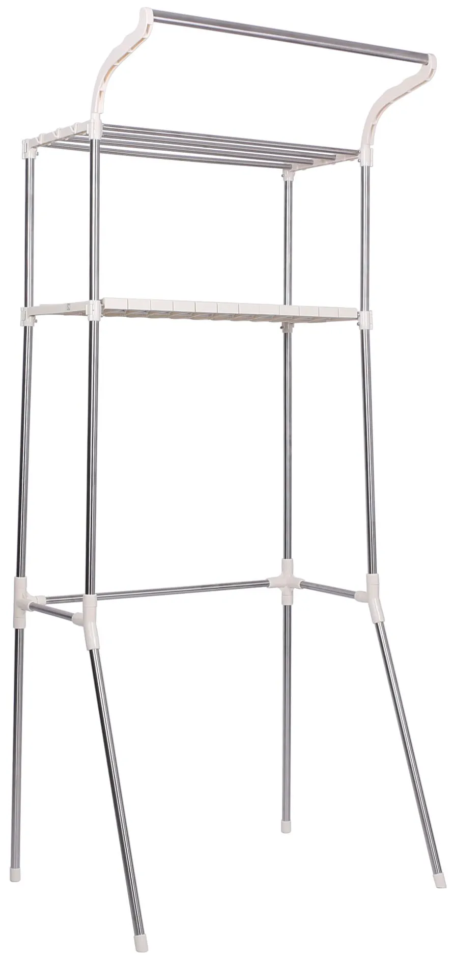 CLP Waschmaschinenregal Ellsworth 173x70x49,5 cm weiß