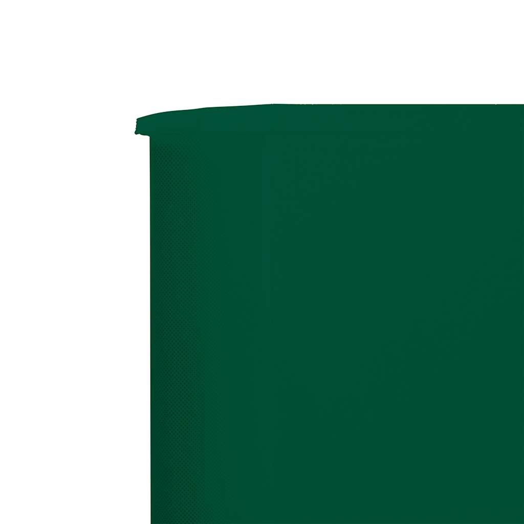 Faltbarer Windschutz 1200 x 120 cm in Grün