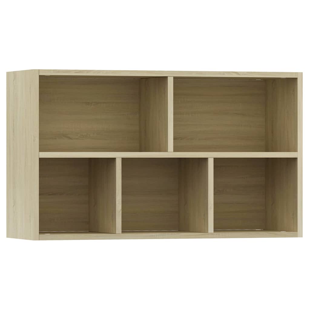 Bücherregal Sonoma-Eiche 50 x 25 x 80 cm aus Holzwerkstoff