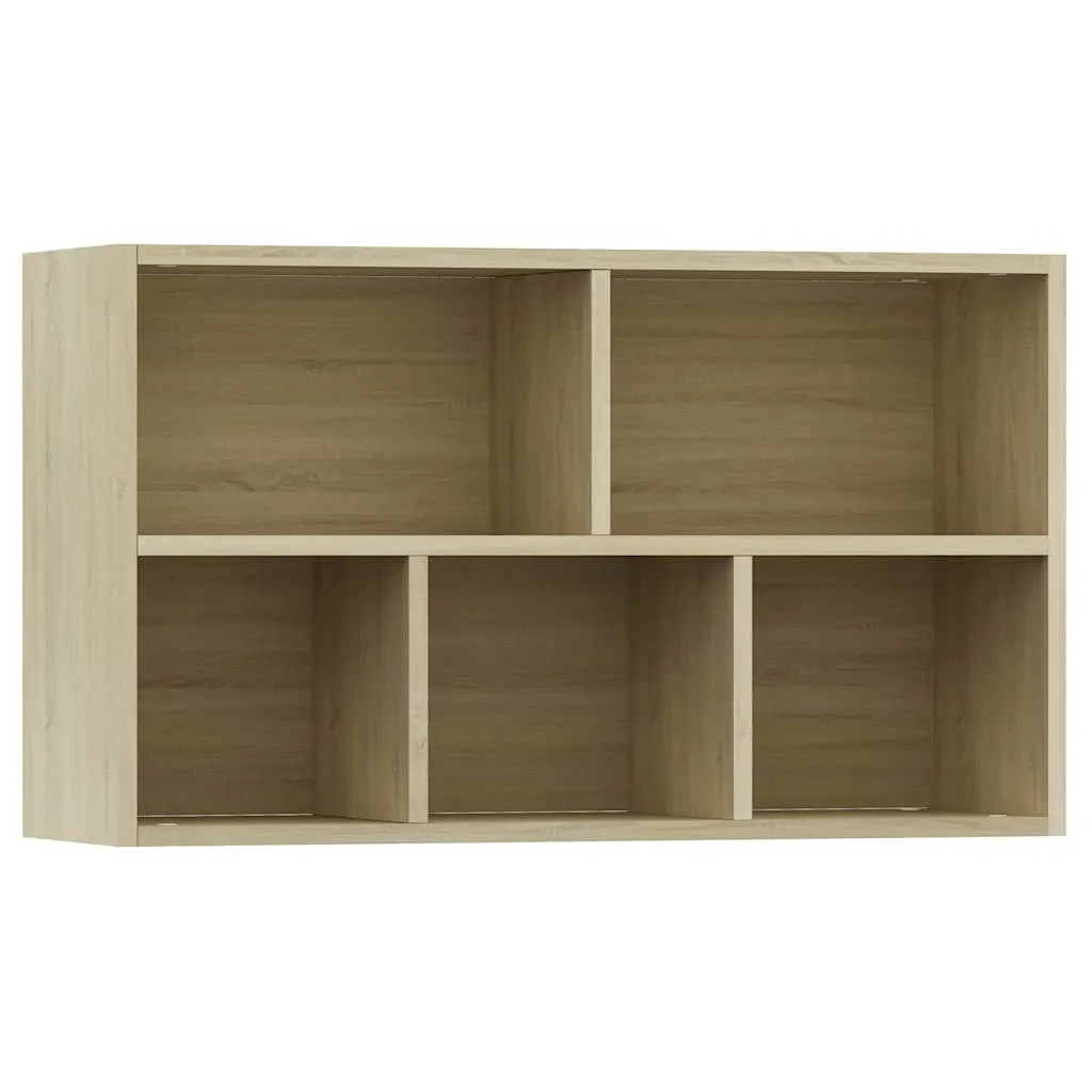 Bücherregal Sonoma-Eiche 50 x 25 x 80 cm aus Holzwerkstoff