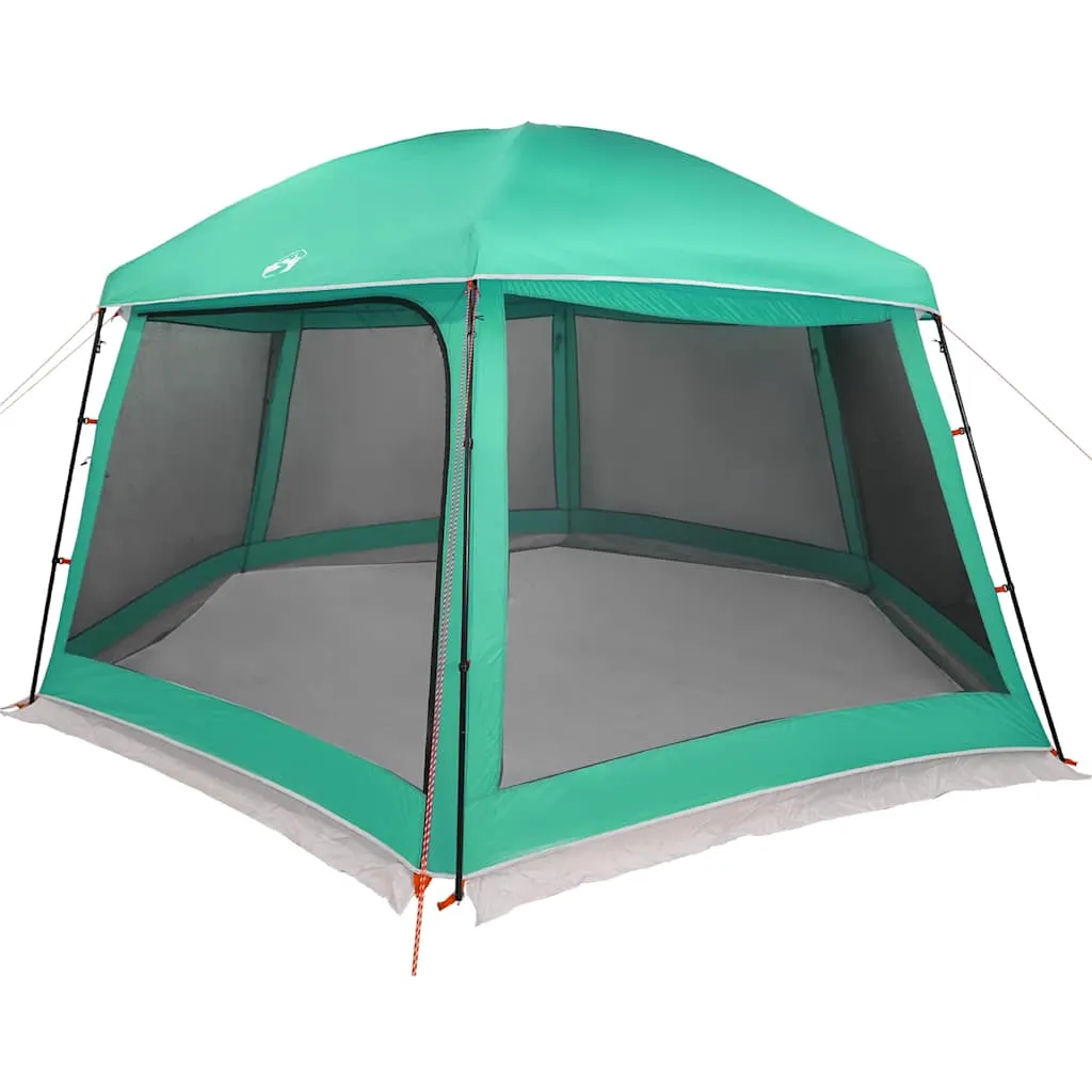 Poolzelt Meergrün 512 x 458 x 255 cm Wasserdicht mit Abnehmbarem Überzelt