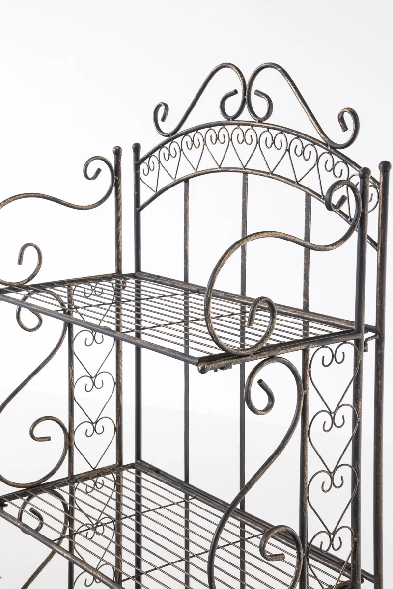 Standregal Antje 153x61x33 cm Bronze