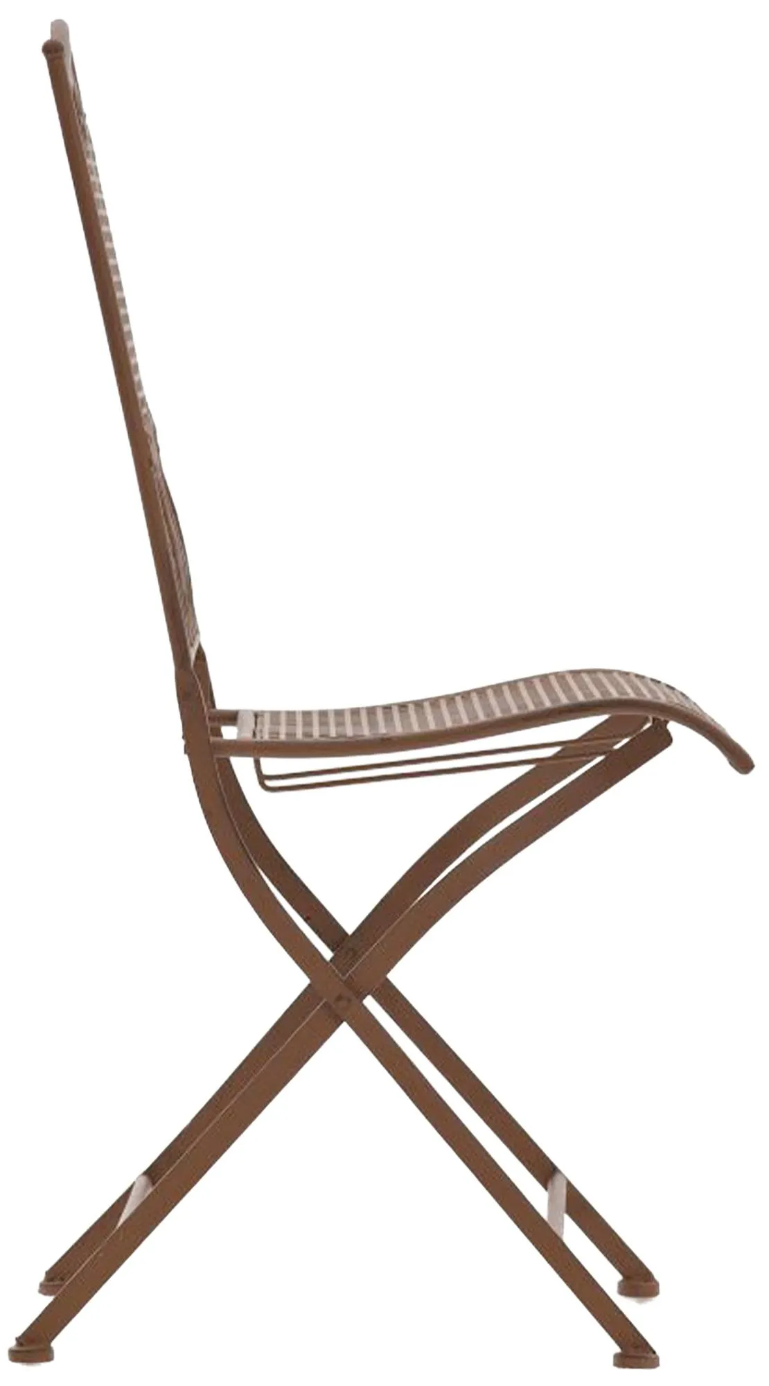 Gartenstühle Kiran 2er Set 91x41x50 cm antik braun