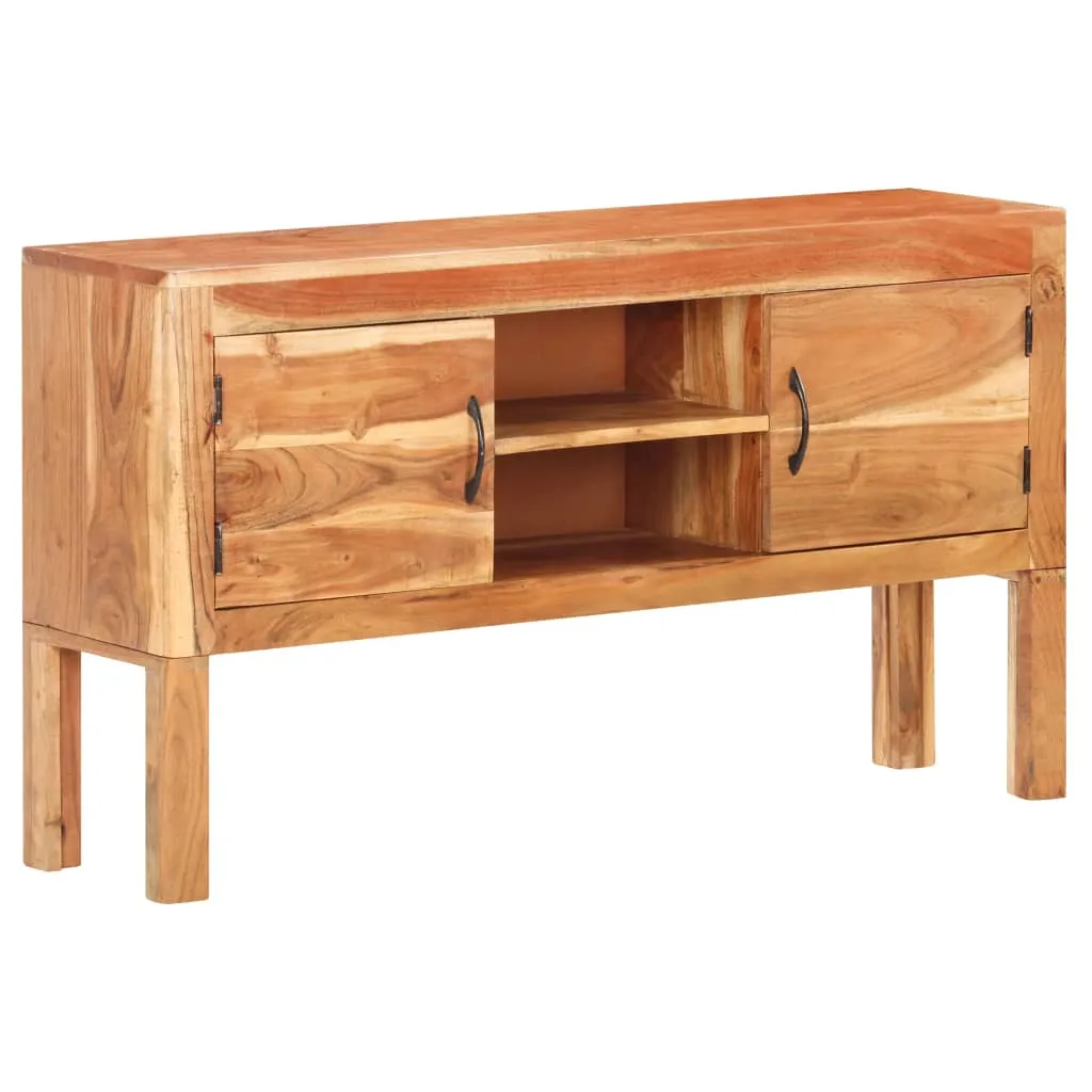 Sideboard 116x30x66 cm Akazie Massivholz