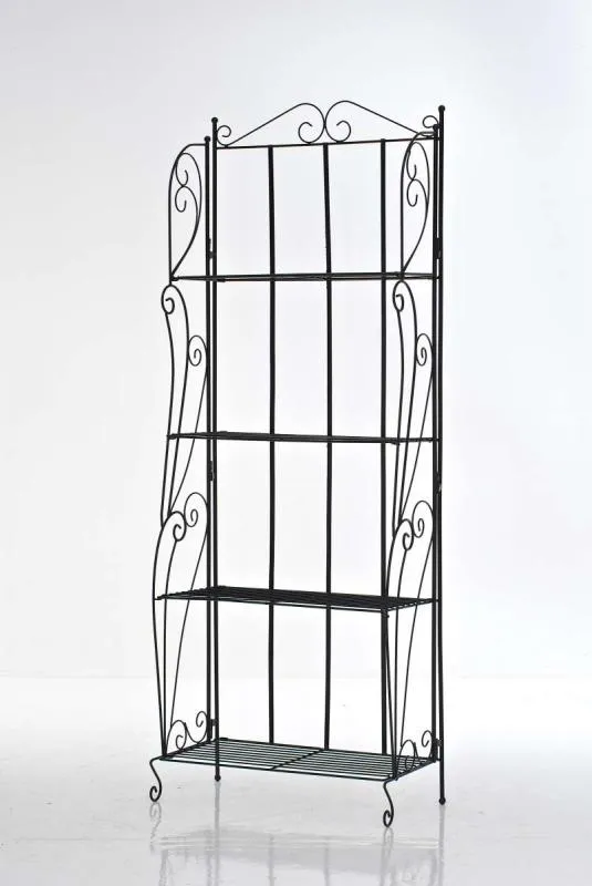 Standregal Lea 160x60x30 cm schwarz