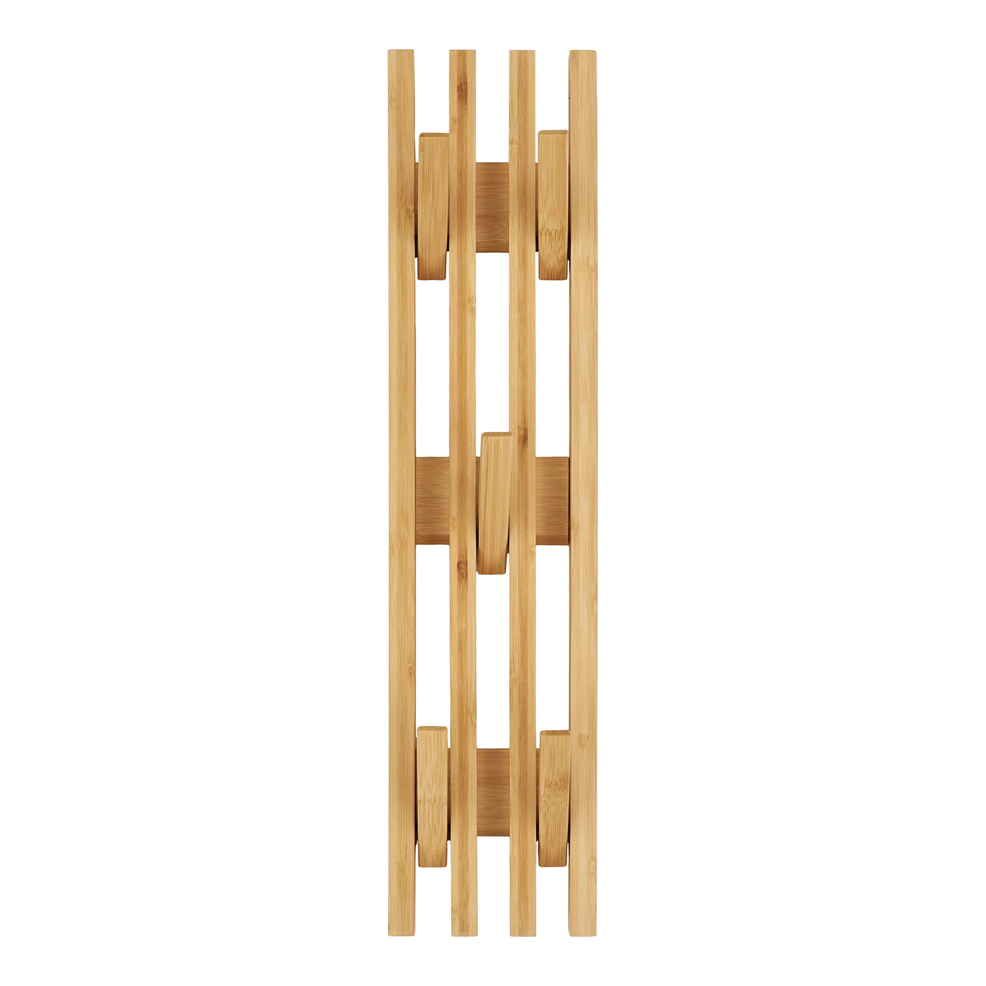 tinkaro Garderobenständer Bambus 14x60 cm Natur