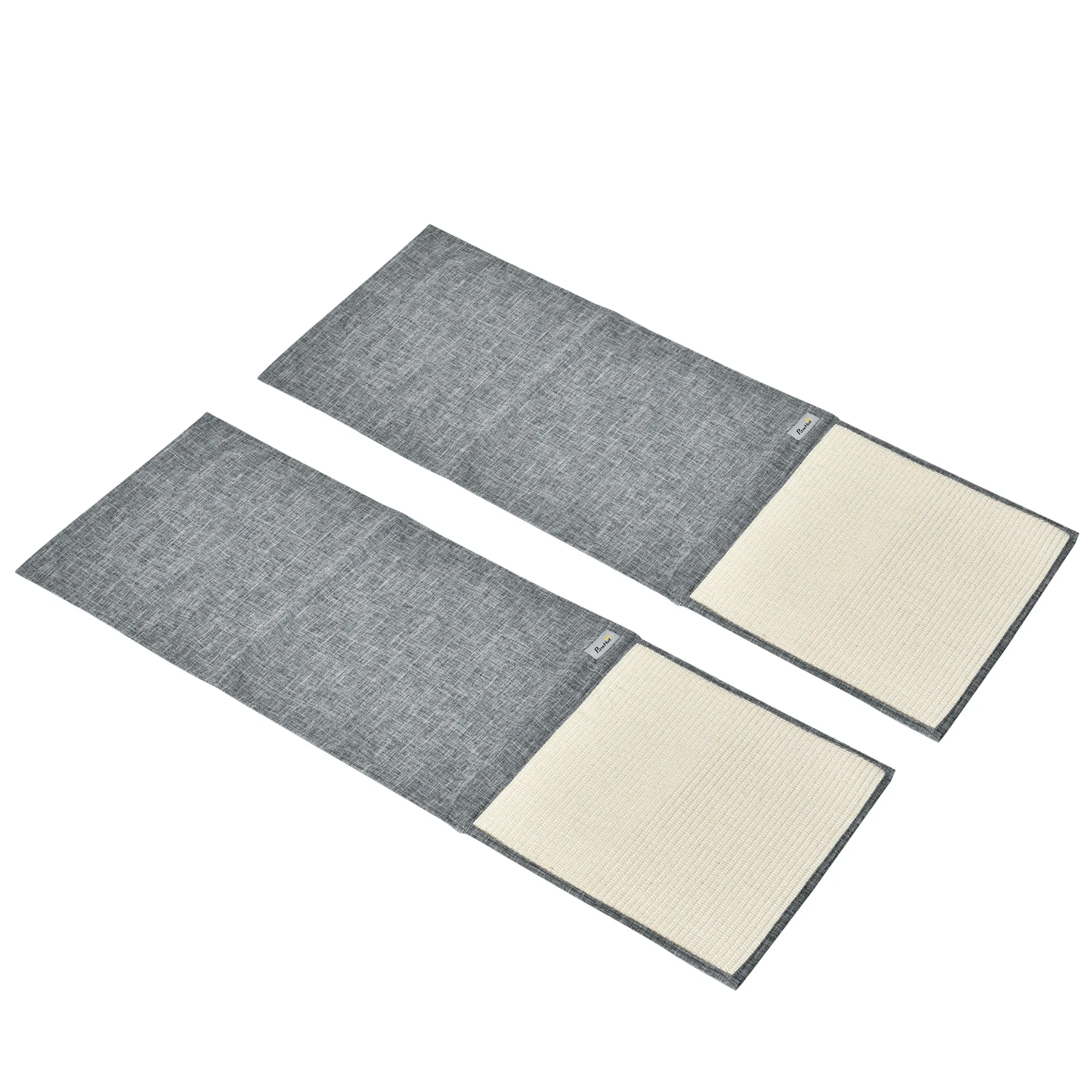 Kratzmatten-Set Grau 130L x 45B x 0,3T cm für Katzen