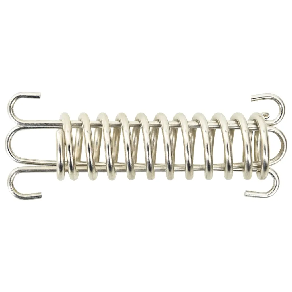 5-teiliges Spannfeder-Set 12 x 2,5 cm in Silber und Gold