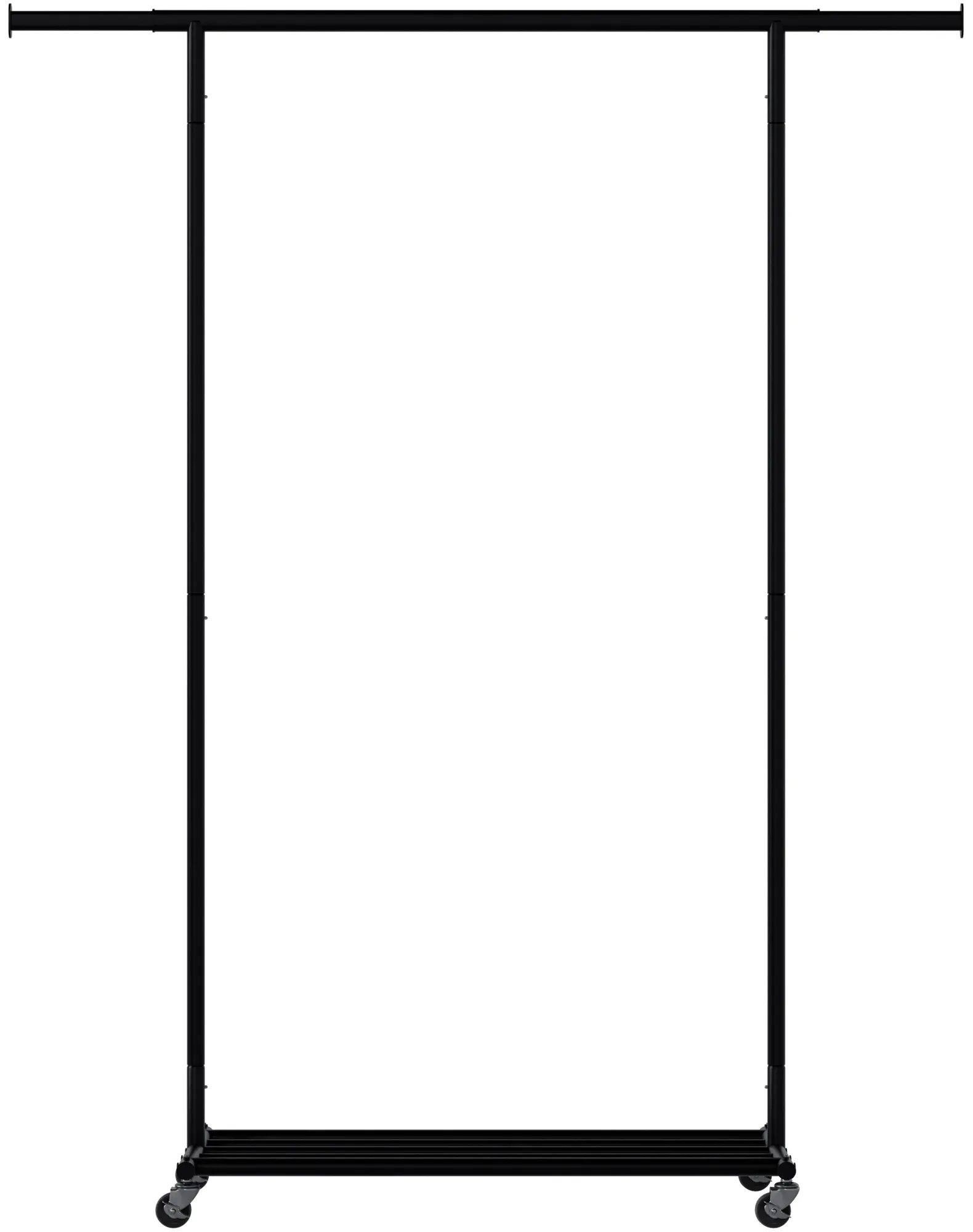 Kleiderständer Bernis 165x92x45 cm schwarz