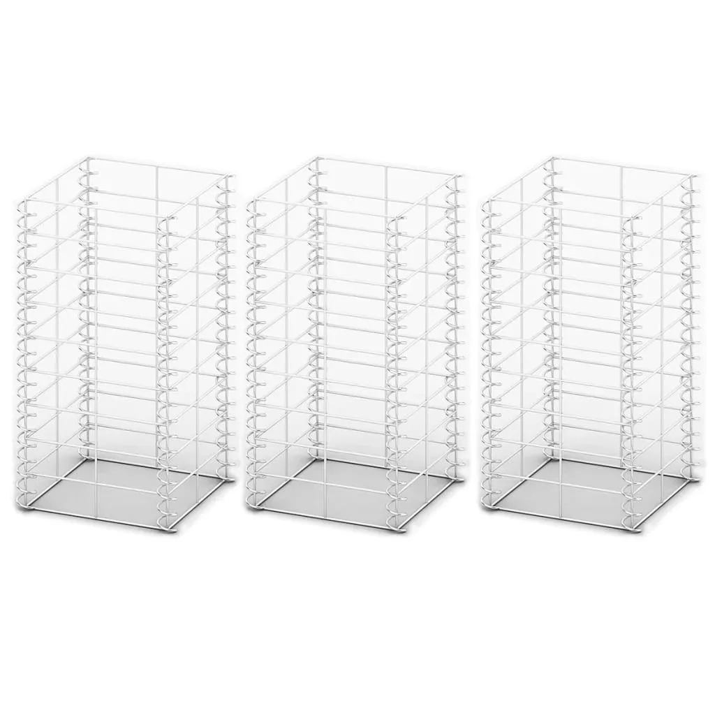 Gabionenkorb-Set 25 x 25 x 50 cm aus verzinktem Stahl