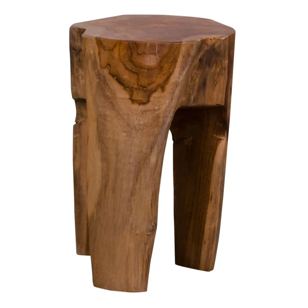 tinkaro Hocker Rose Teak Natur