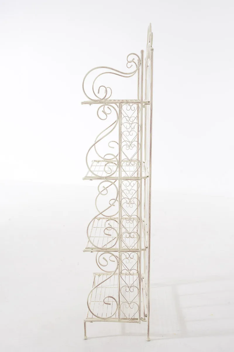 Standregal Antje 153x61x33 cm antik-creme