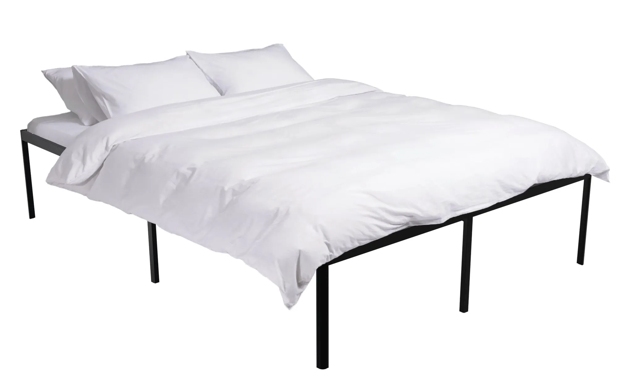 Metallbett Hamlin 140 x 200 cm schwarz