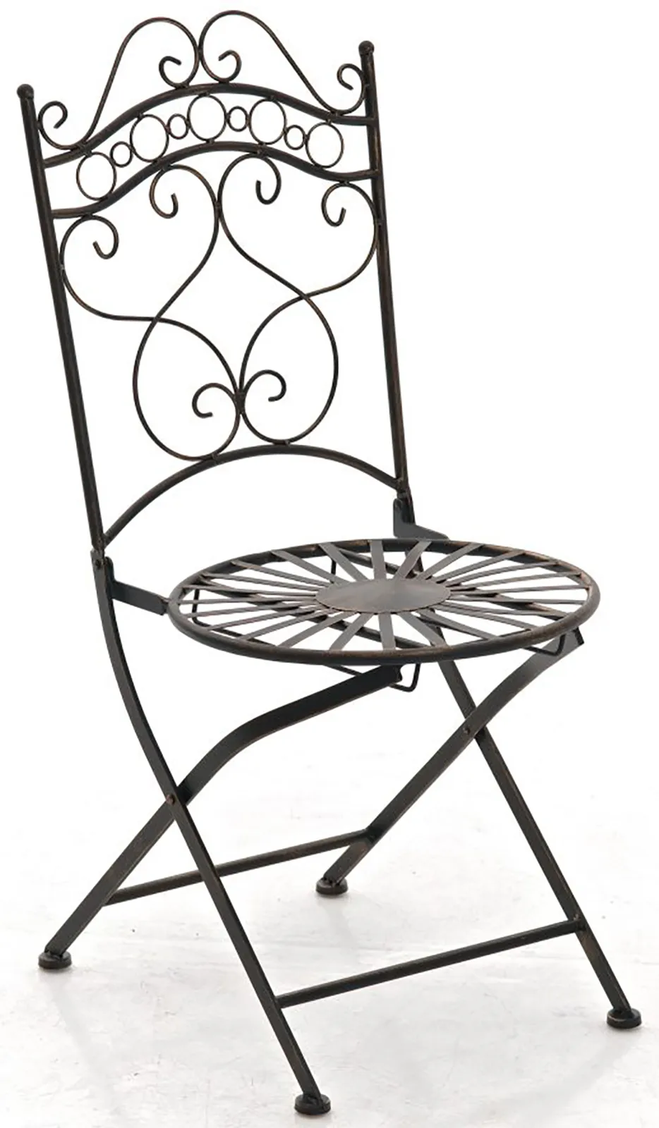 Sitzgruppe Indra Metall 92x40x50 cm bronze